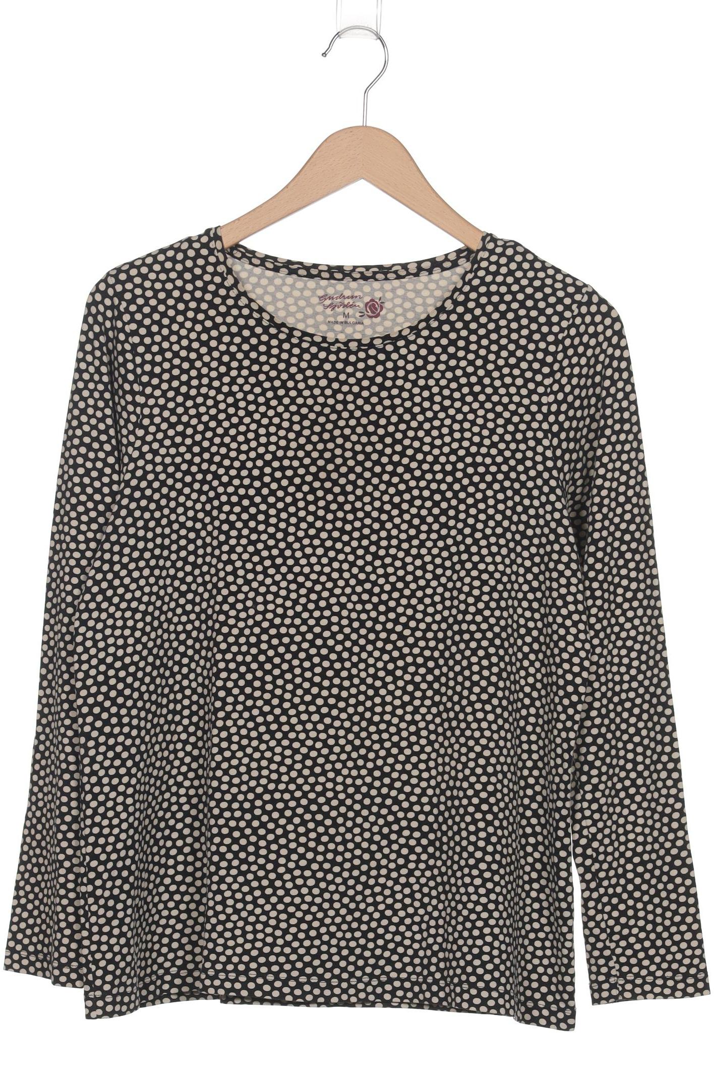 

Gudrun Sjödén Damen Langarmshirt, schwarz, Gr. 38