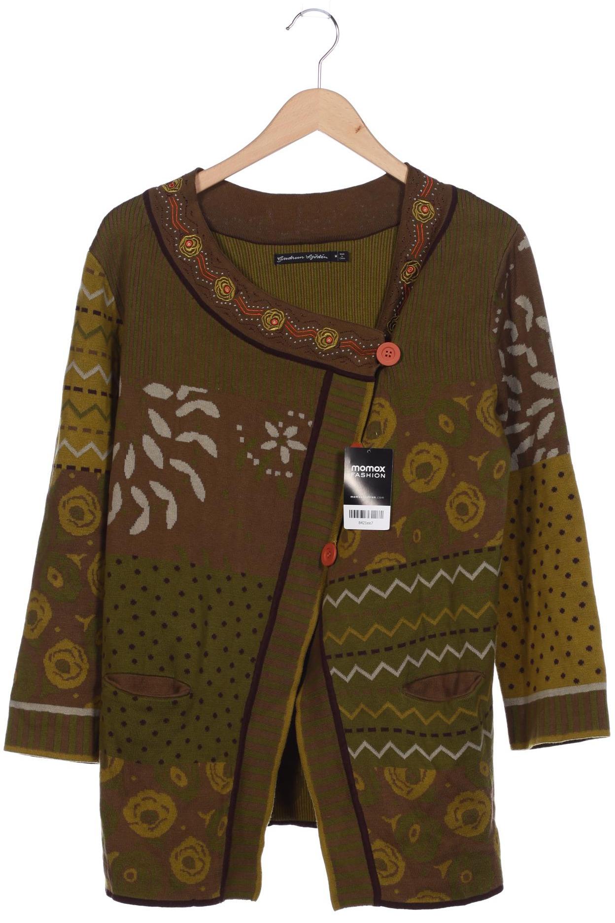 

Gudrun Sjödén Damen Strickjacke, grün, Gr. 38
