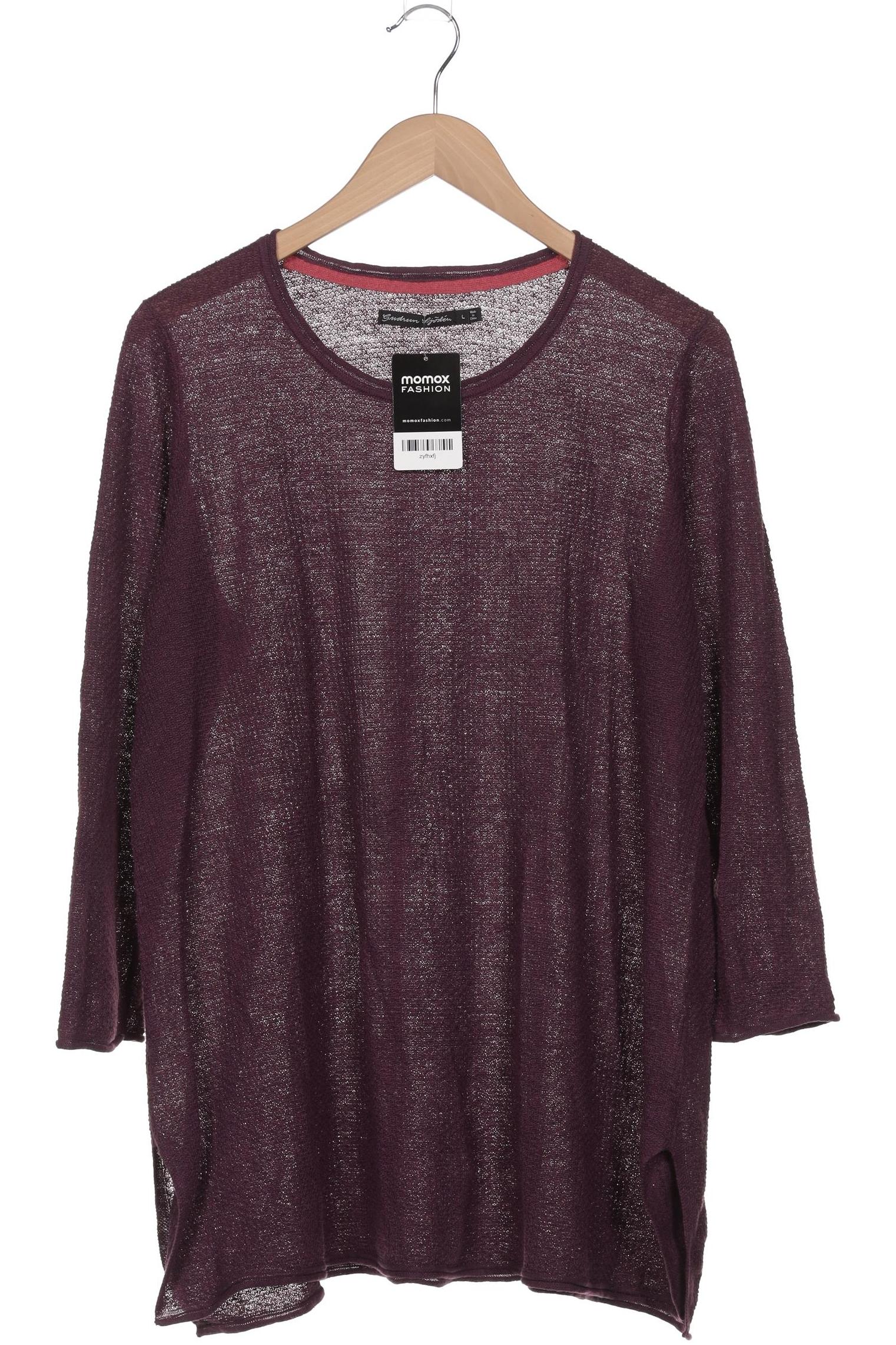 

Gudrun Sjödén Damen Pullover, flieder, Gr. 42