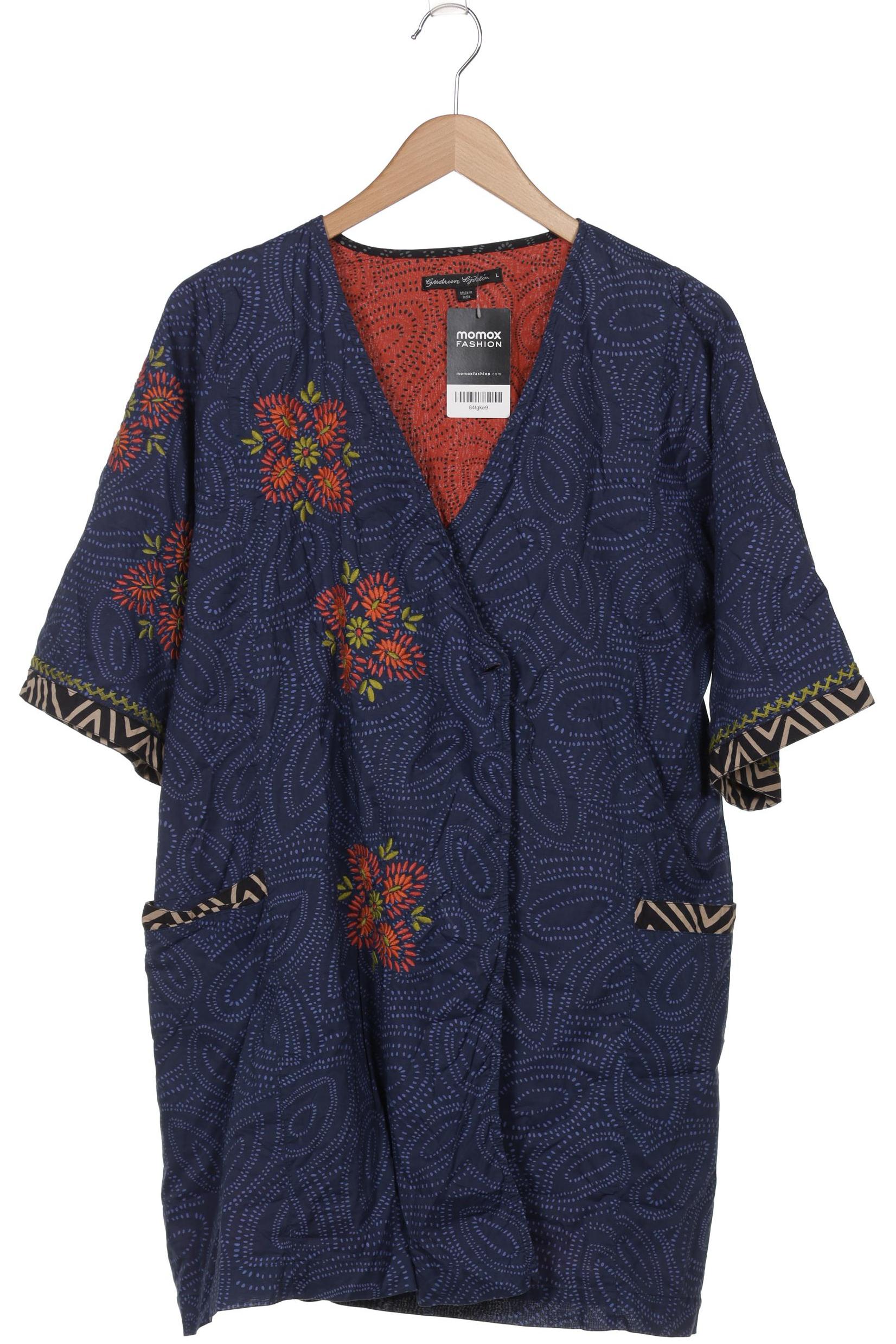 

Gudrun Sjödén Damen Strickjacke, marineblau, Gr. 42