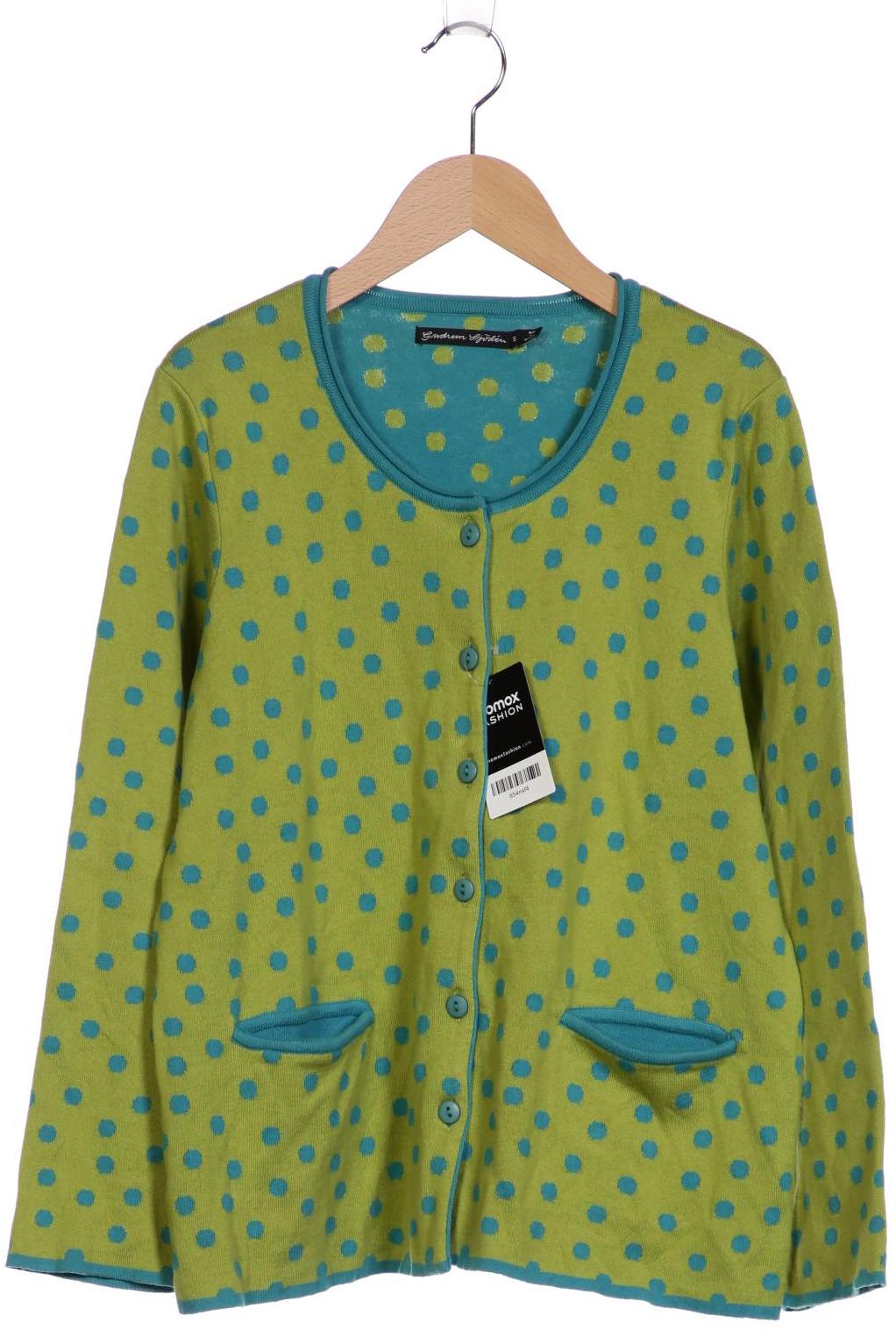 

Gudrun Sjödén Damen Strickjacke, grün, Gr. 36