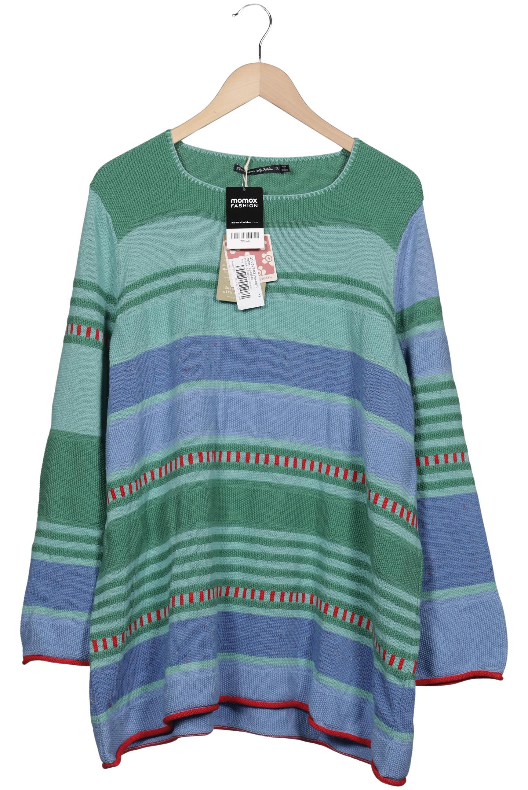 

Gudrun Sjödén Damen Pullover, grün, Gr. 46