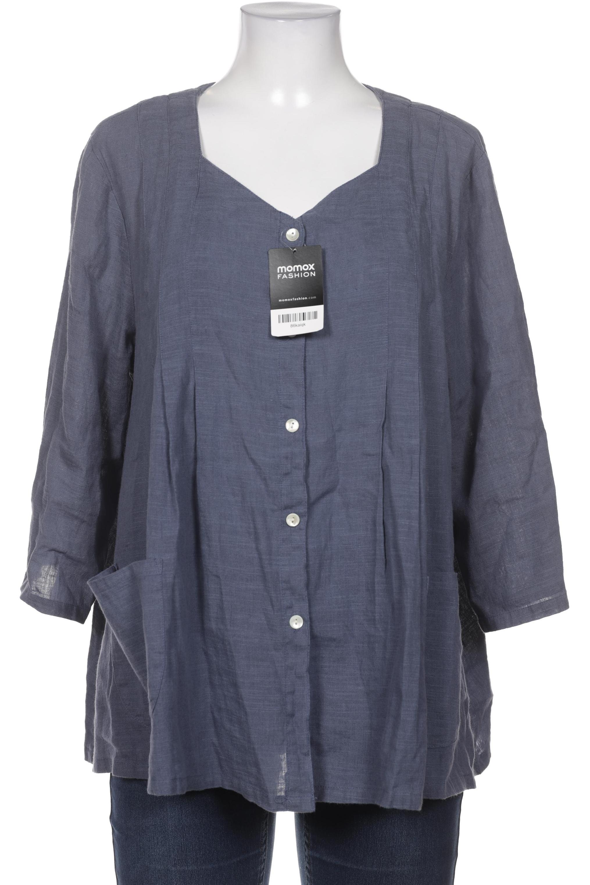 

Gudrun Sjödén Damen Bluse, blau, Gr. 42