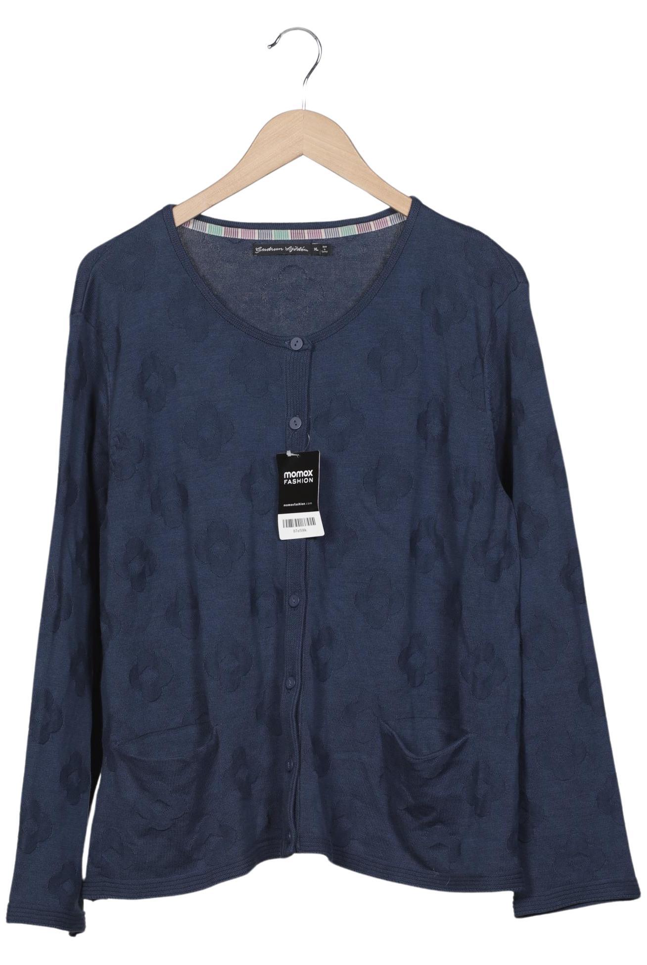 

Gudrun Sjödén Damen Strickjacke, marineblau, Gr. 44