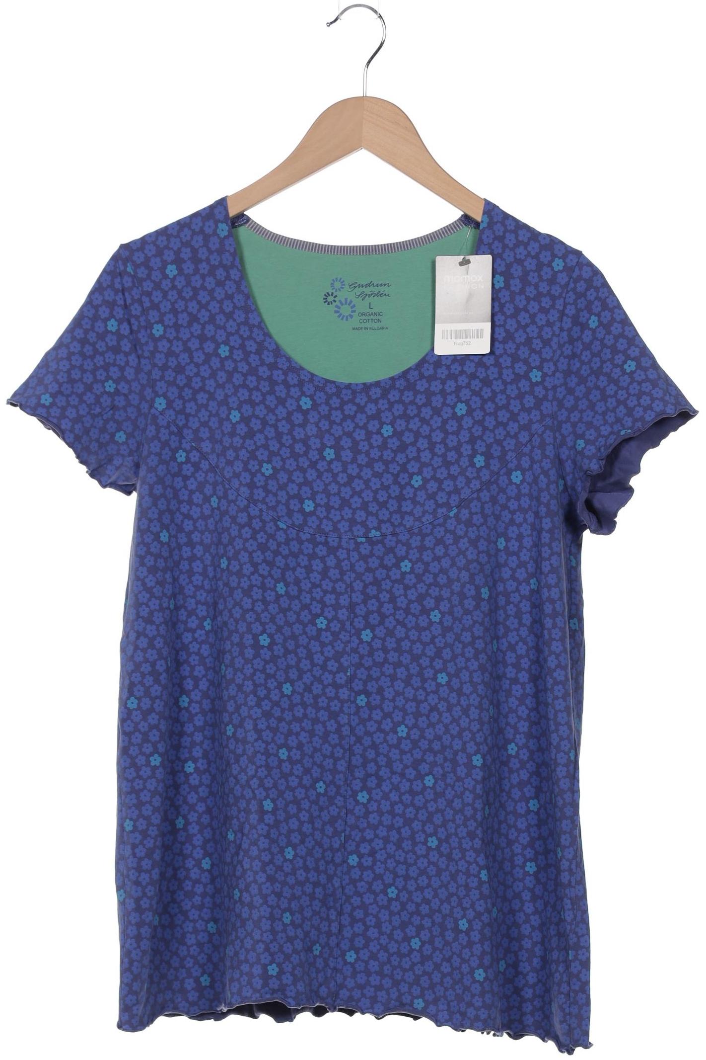 

Gudrun Sjödén Damen T-Shirt, blau, Gr. 42