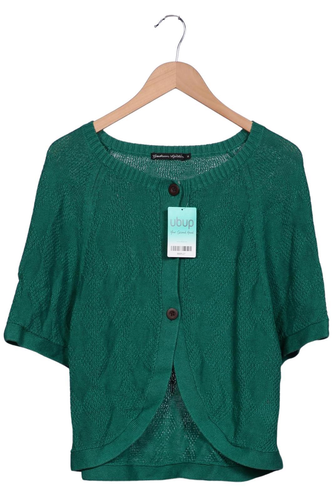 

Gudrun Sjödén Damen Strickjacke, grün, Gr. 38