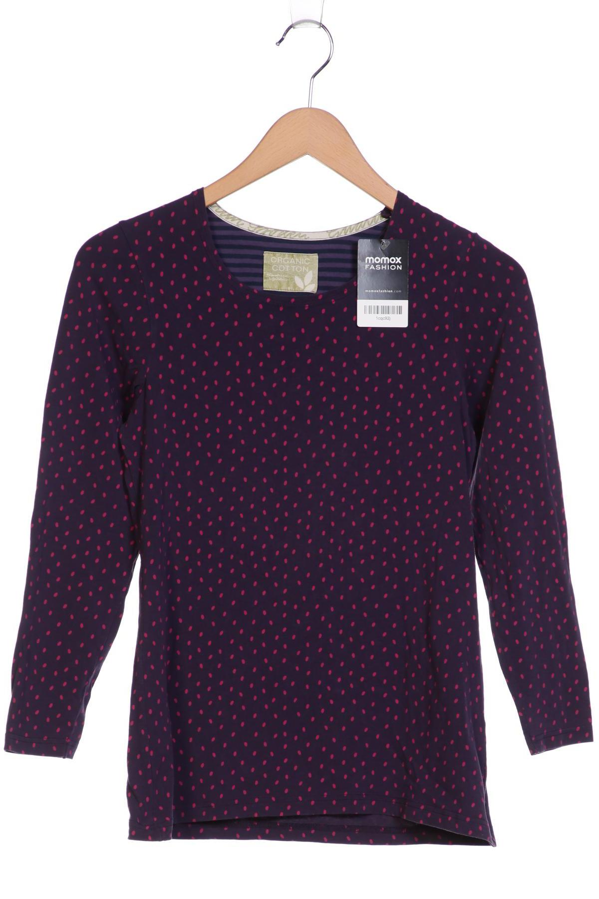 

Gudrun Sjödén Damen Langarmshirt, marineblau, Gr. 36