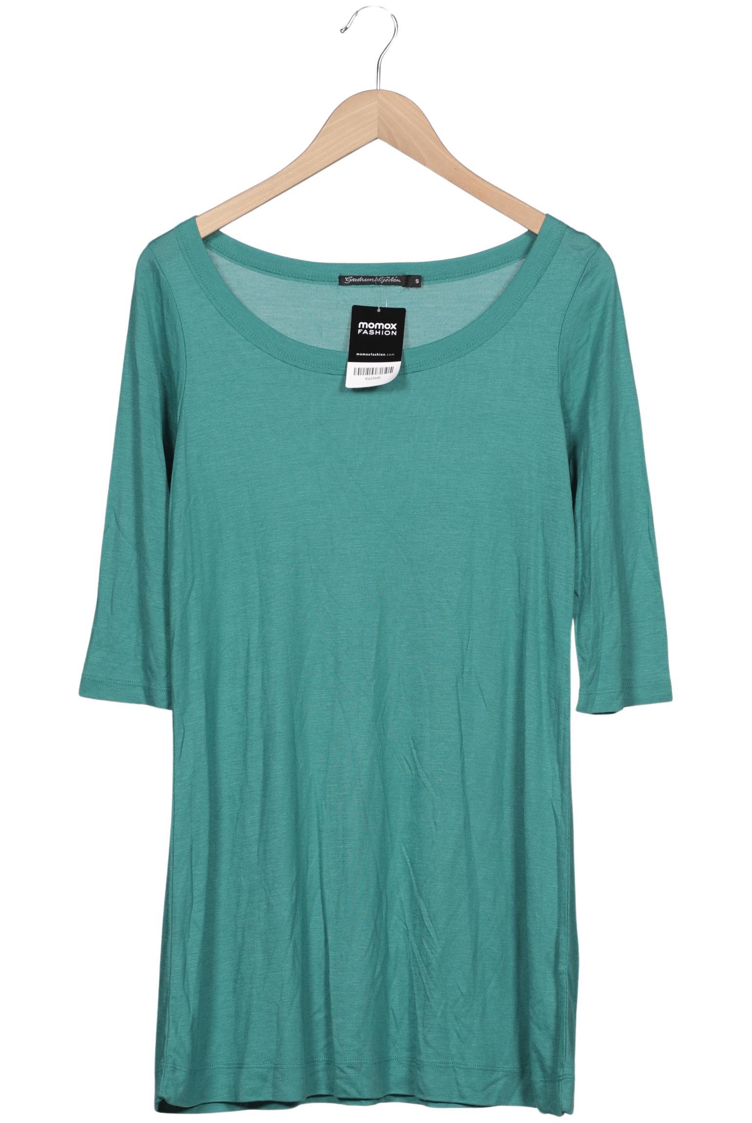 

Gudrun Sjödén Damen Langarmshirt, grün, Gr. 36