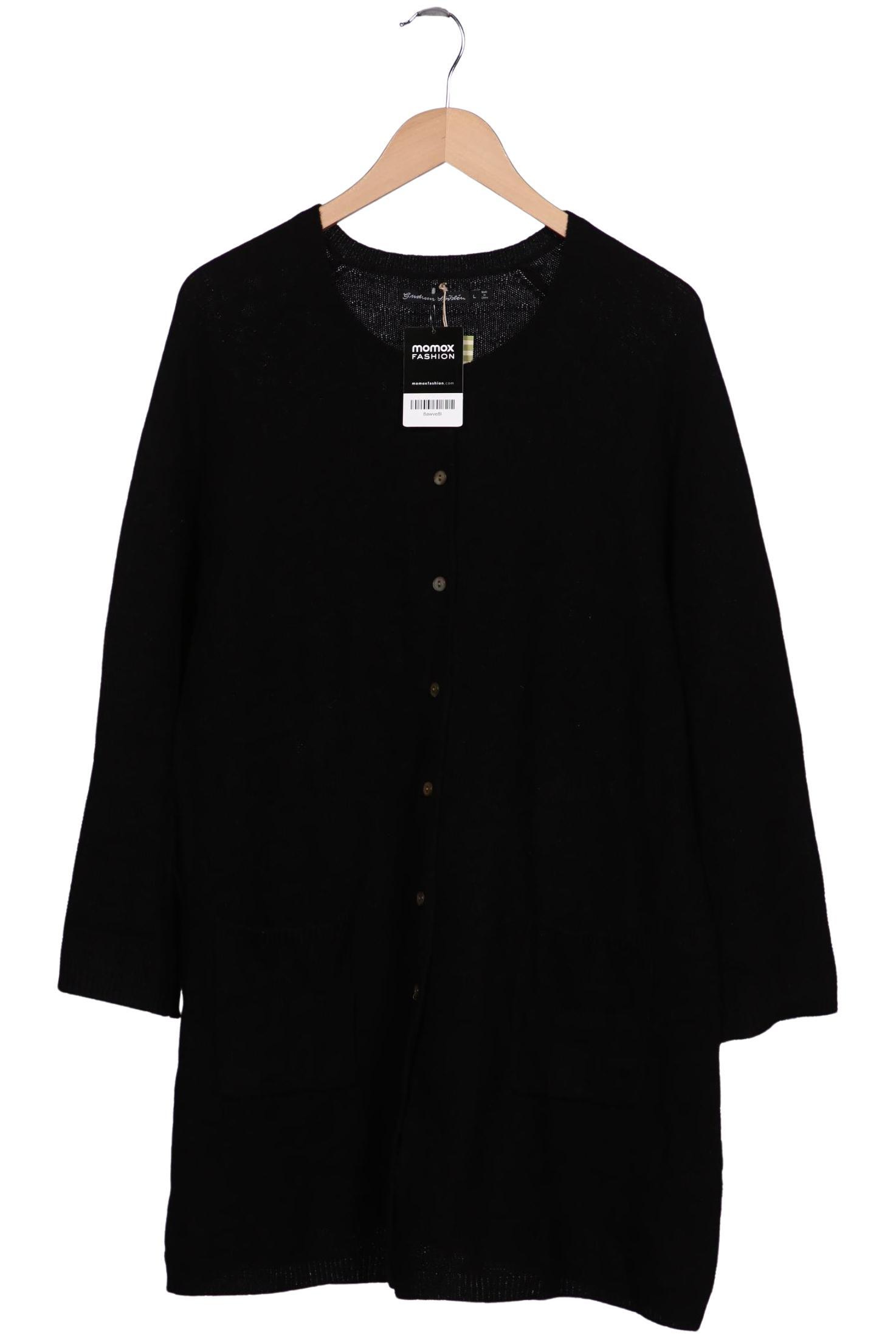 

Gudrun Sjödén Damen Strickjacke, schwarz, Gr. 42