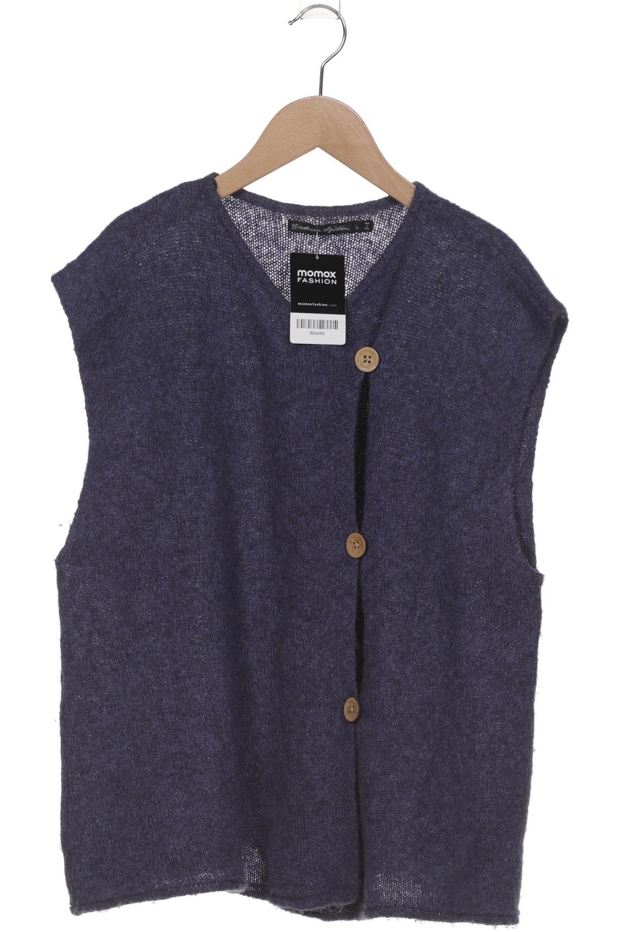 

Gudrun Sjödén Damen Strickjacke, marineblau, Gr. 42