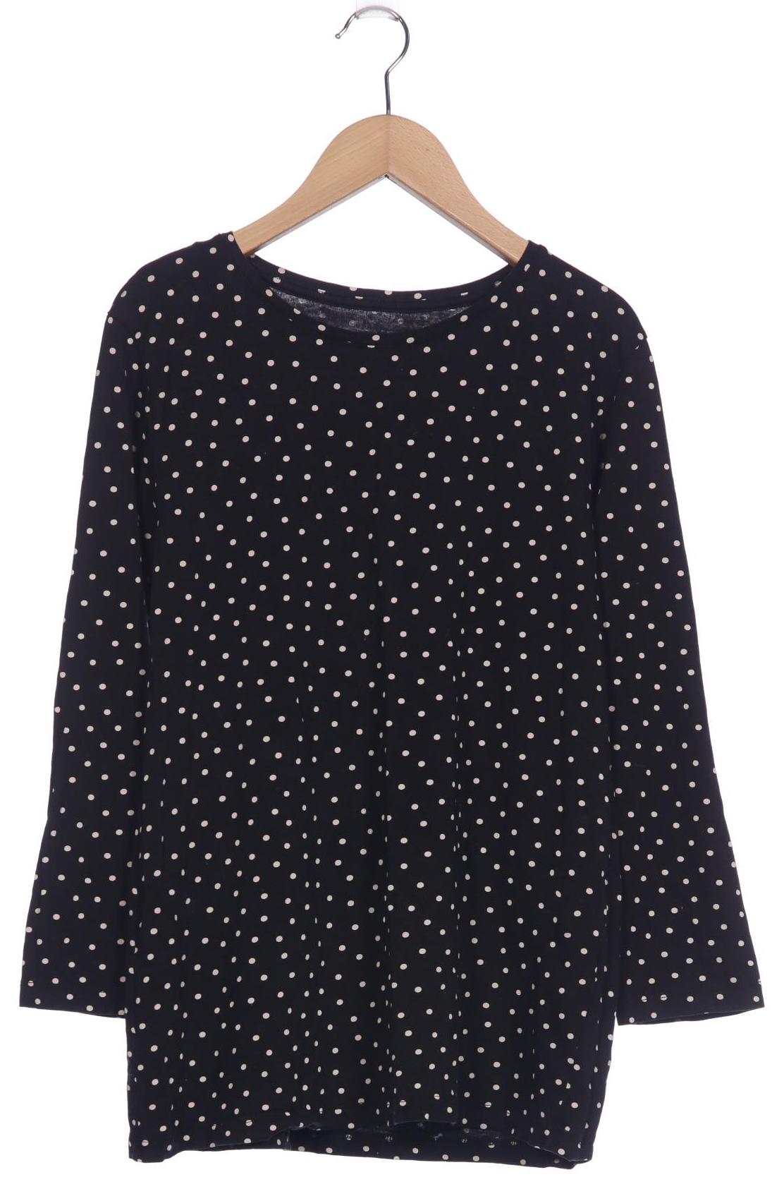

Gudrun Sjödén Damen Langarmshirt, schwarz, Gr. 36