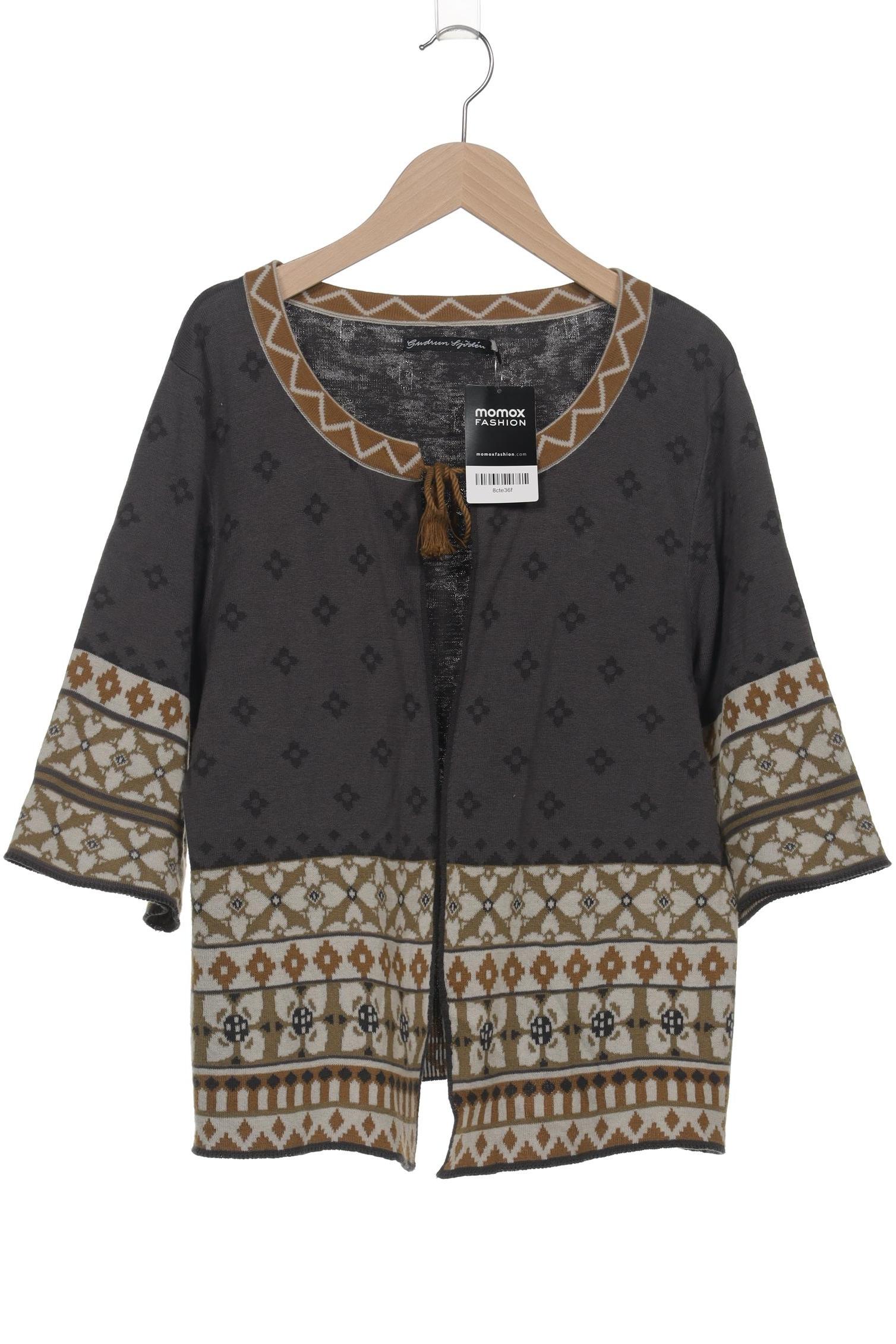 

Gudrun Sjödén Damen Strickjacke, grau, Gr. 36