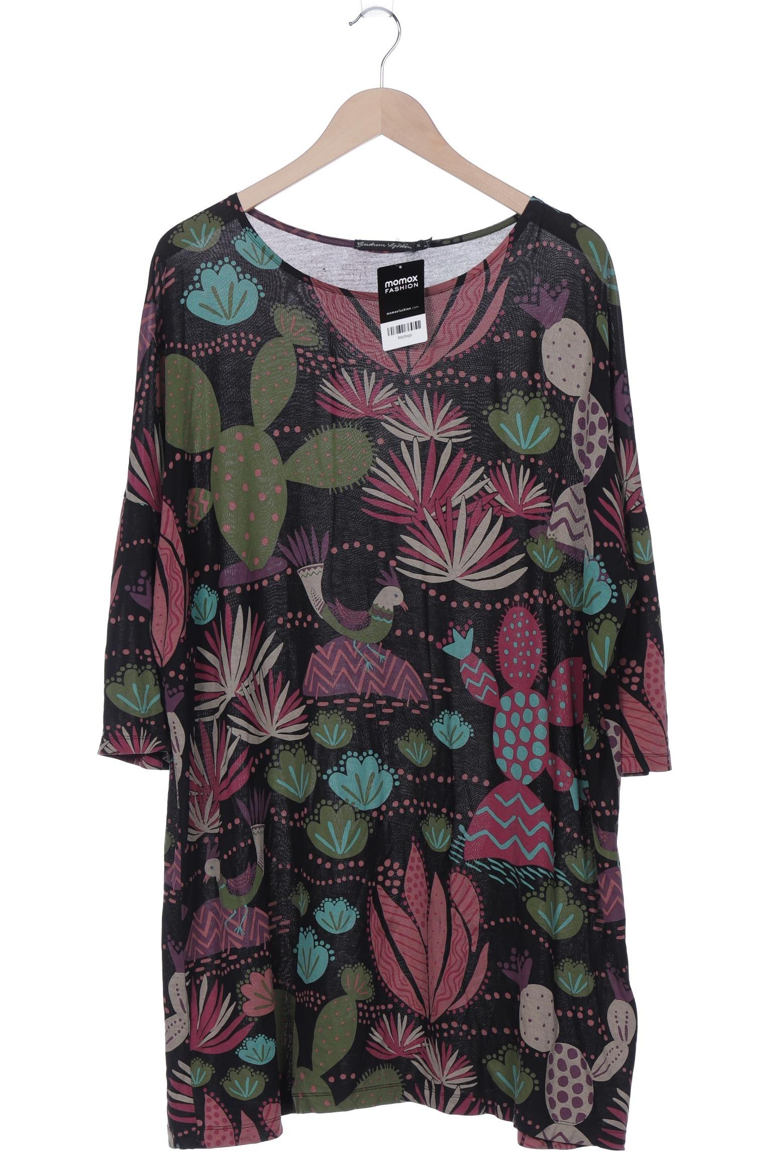 

Gudrun Sjödén Damen Langarmshirt, schwarz, Gr. 44