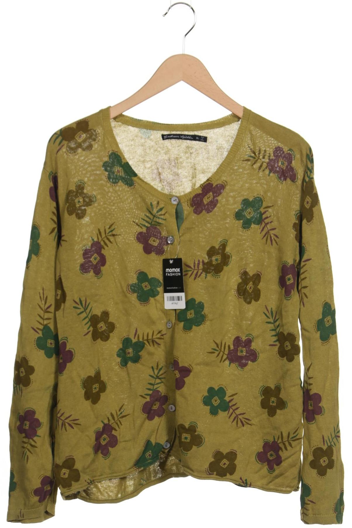 

Gudrun Sjödén Damen Strickjacke, grün, Gr. 44