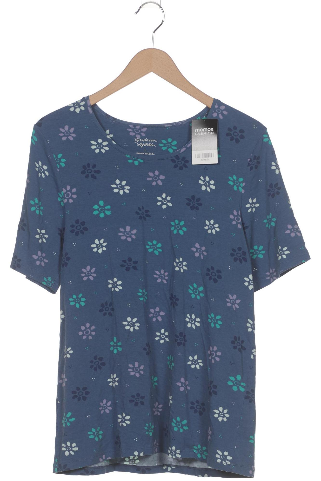 

Gudrun Sjödén Damen T-Shirt, blau, Gr. 42