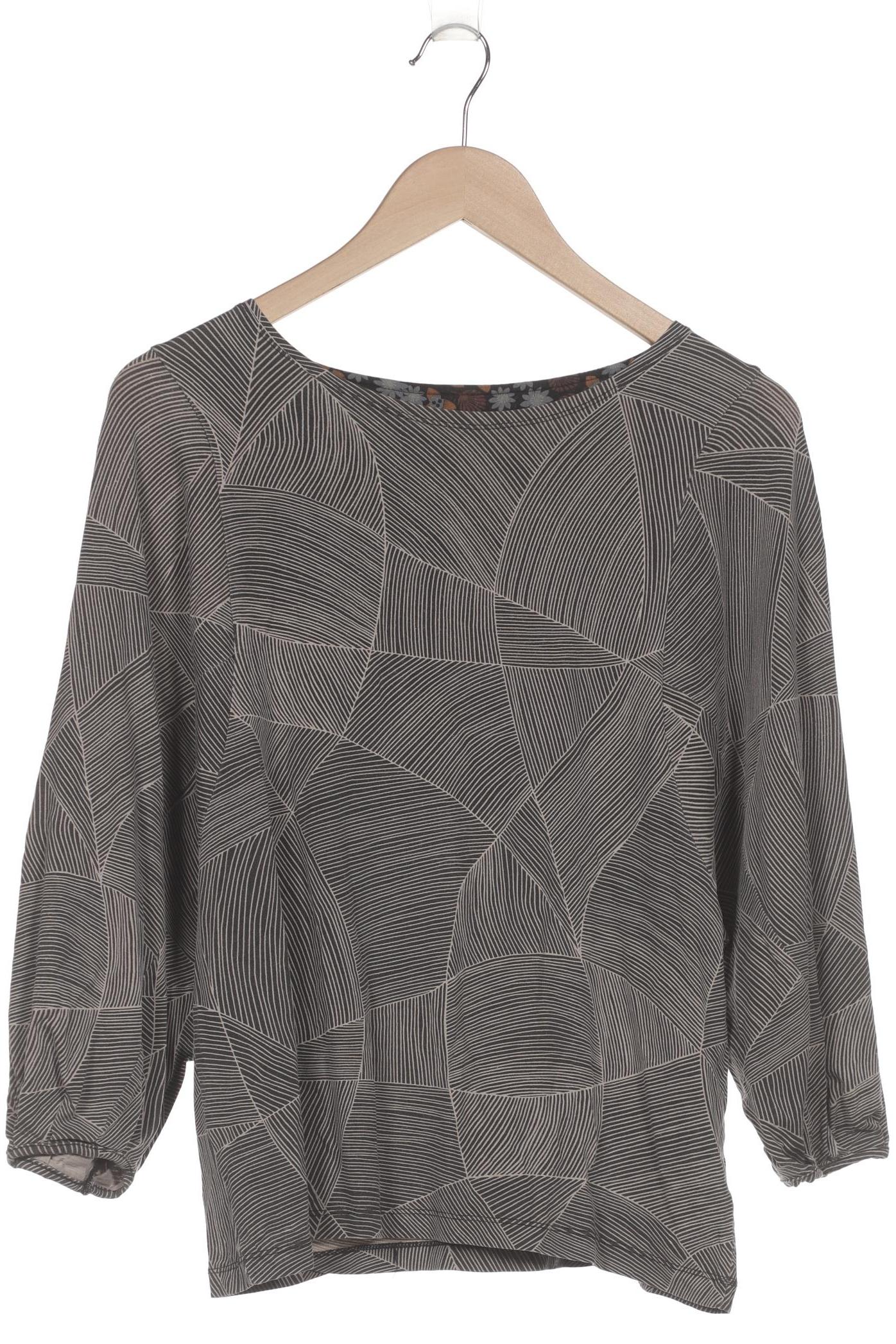 

Gudrun Sjödén Damen Langarmshirt, grau, Gr. 36