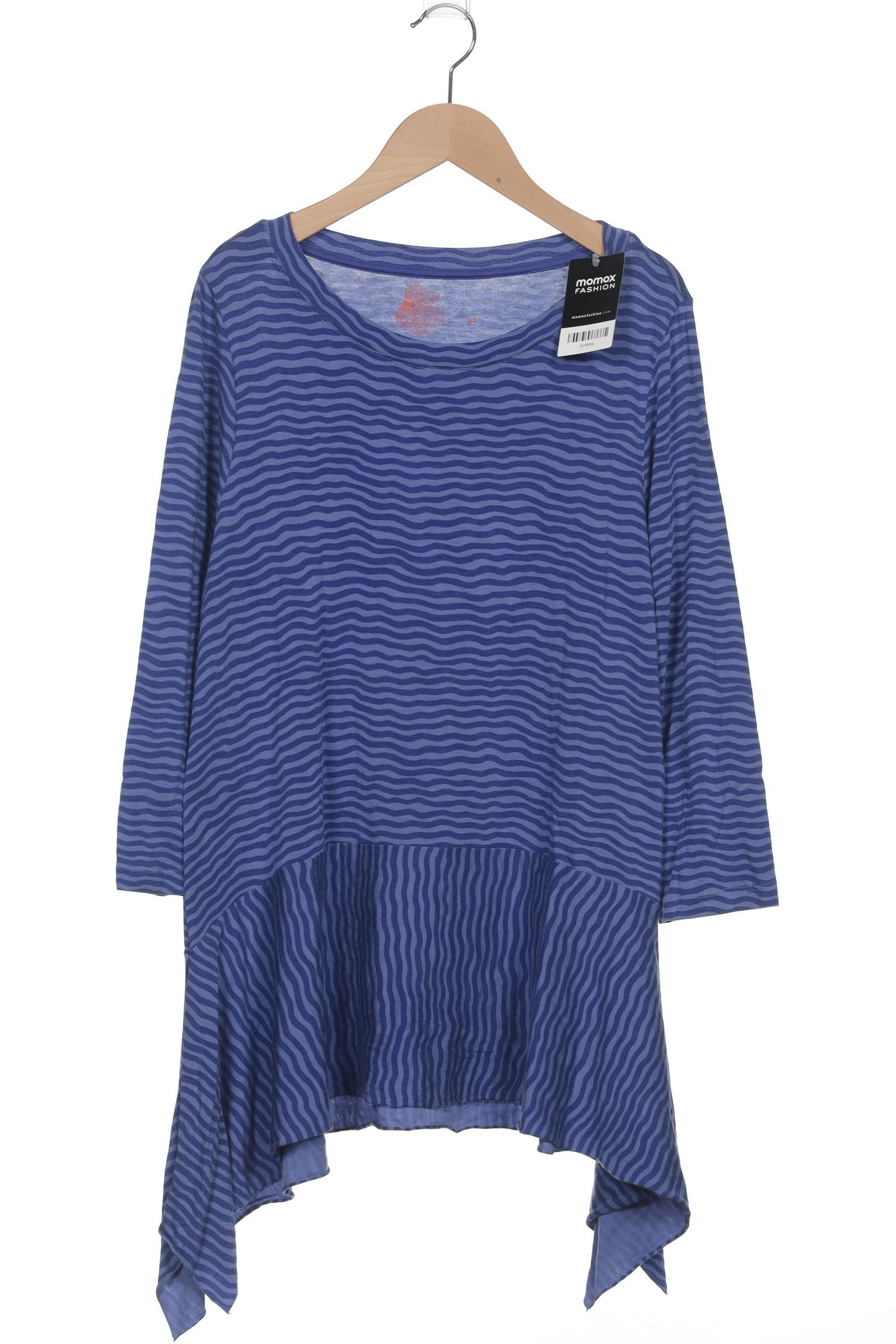 

Gudrun Sjödén Damen Langarmshirt, blau, Gr. 38