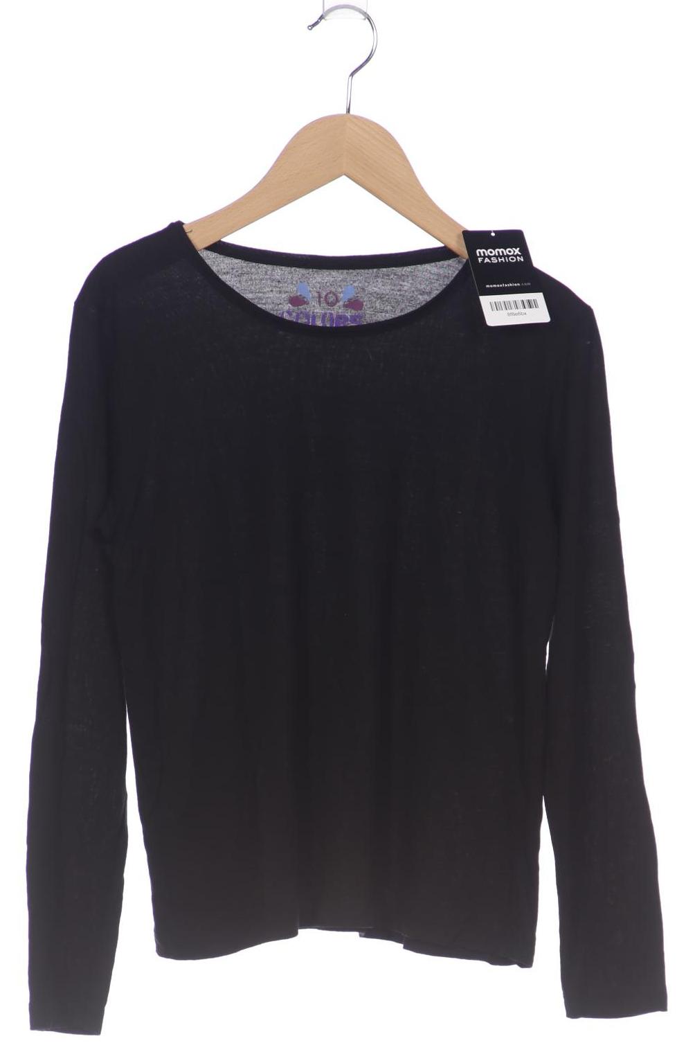 

Gudrun Sjödén Damen Langarmshirt, schwarz, Gr. 36