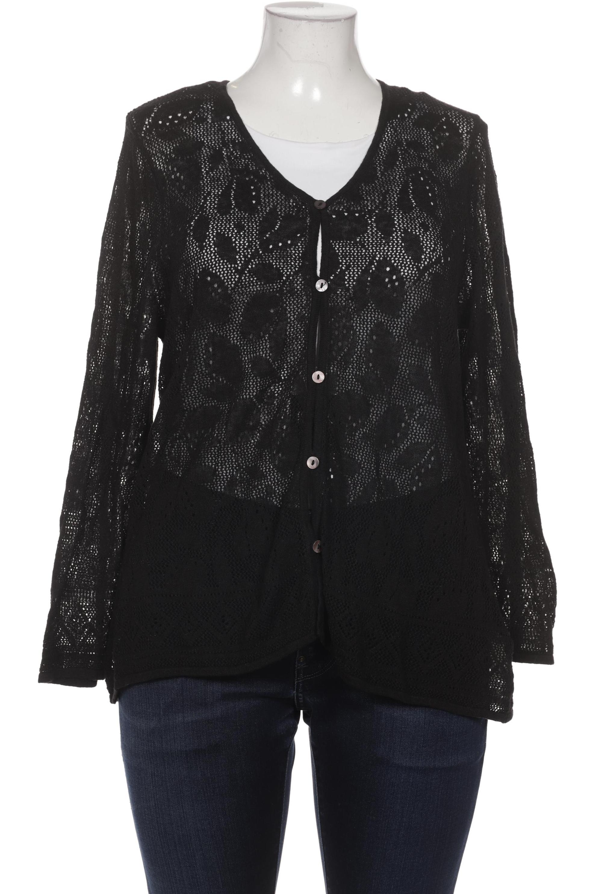 

Gudrun Sjödén Damen Strickjacke, schwarz, Gr. 42