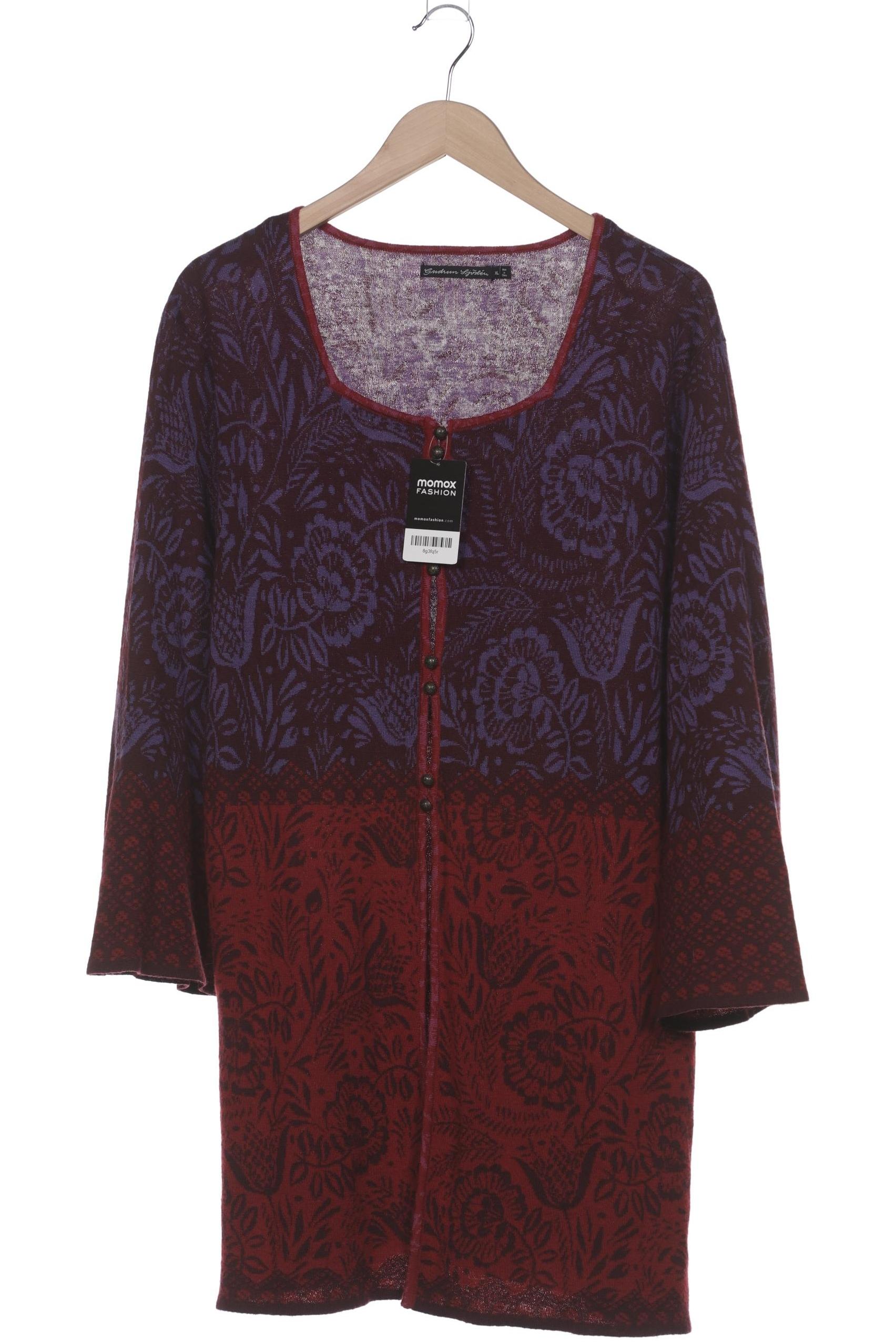 

Gudrun Sjödén Damen Strickjacke, bordeaux, Gr. 44
