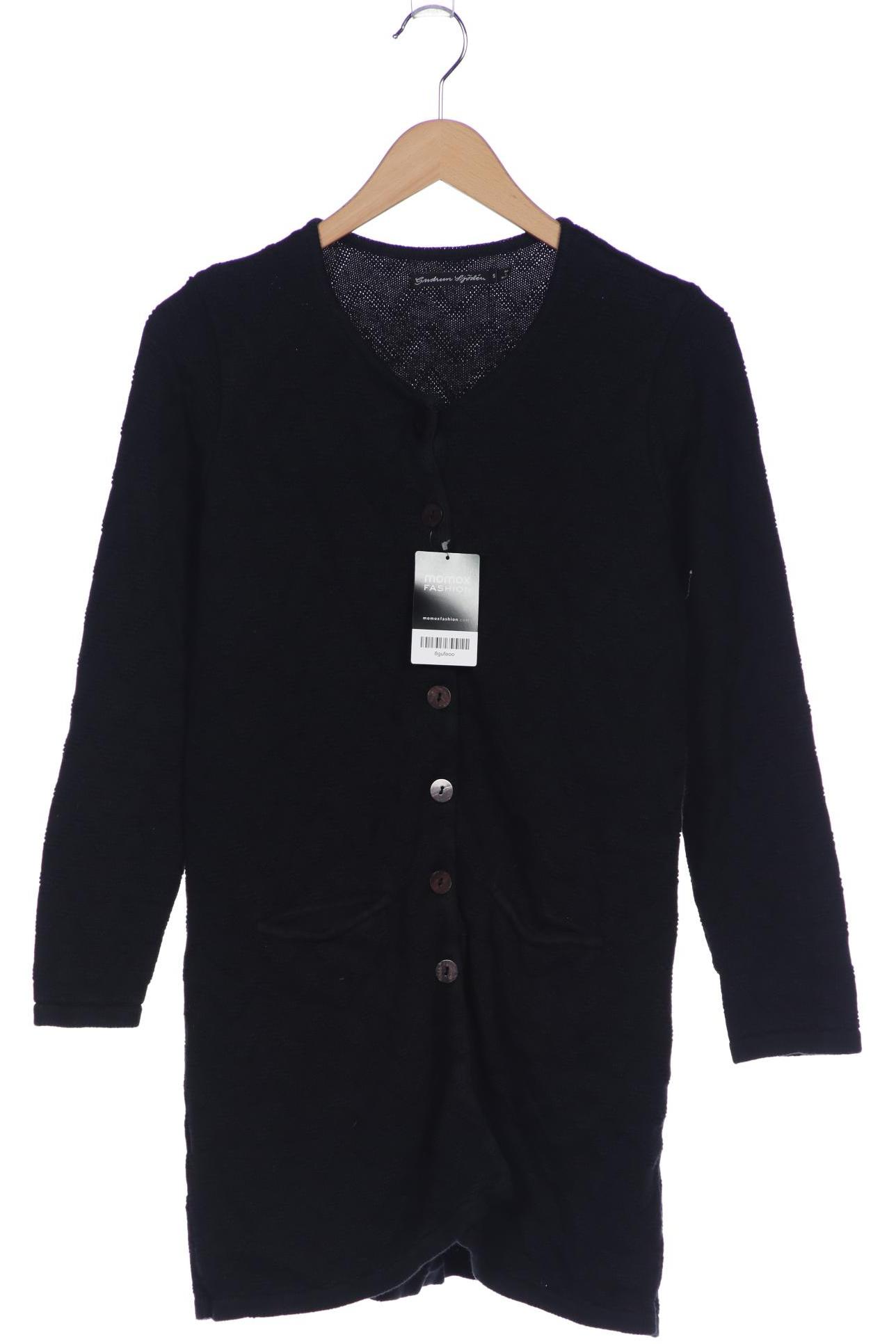 

Gudrun Sjödén Damen Strickjacke, schwarz, Gr. 36