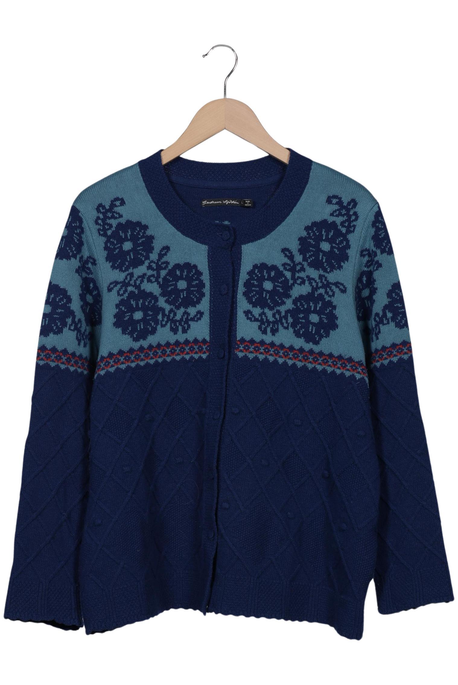 

Gudrun Sjödén Damen Strickjacke, marineblau, Gr. 42