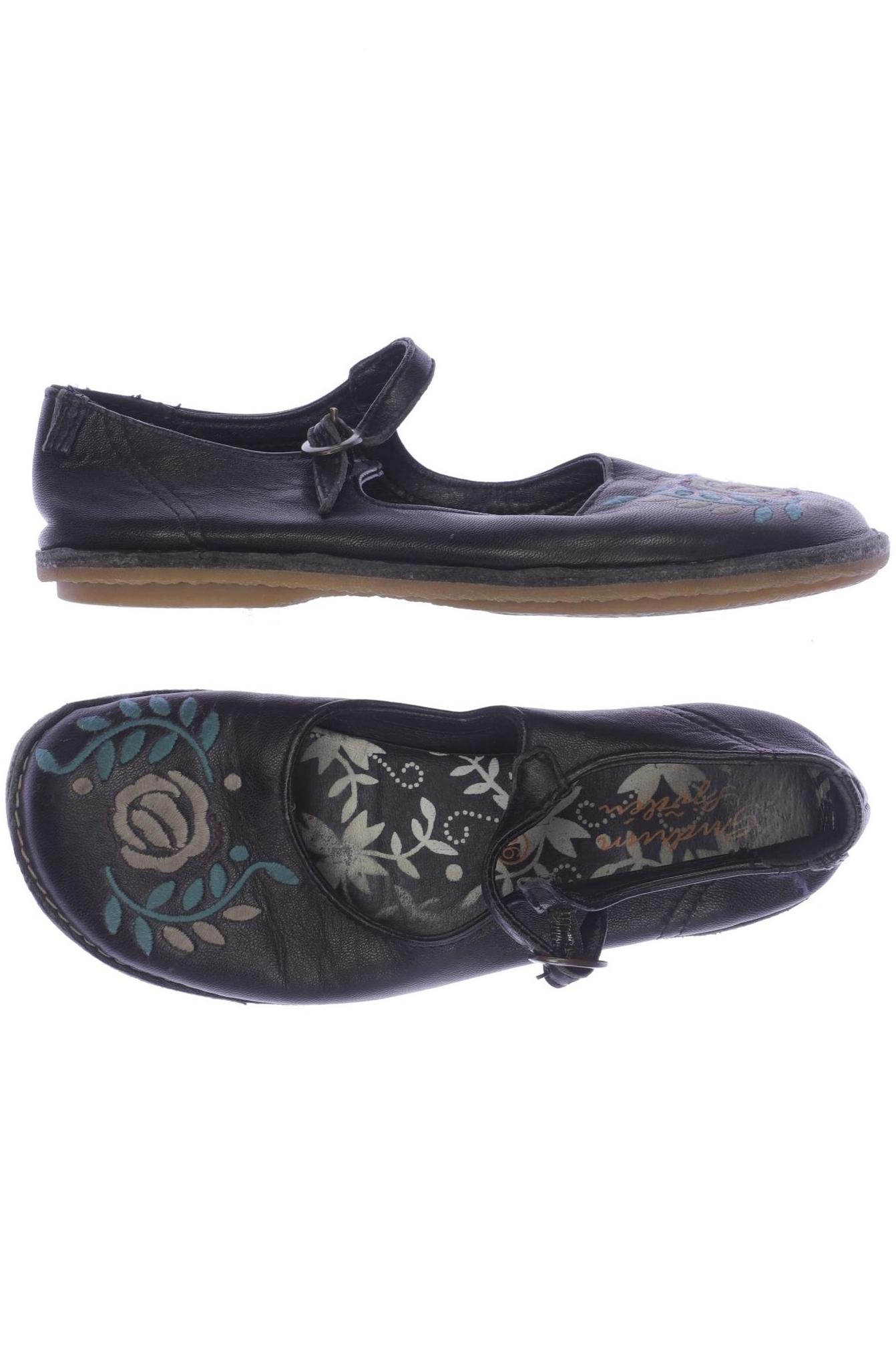 

Gudrun Sjödén Damen Halbschuh, schwarz, Gr. 36