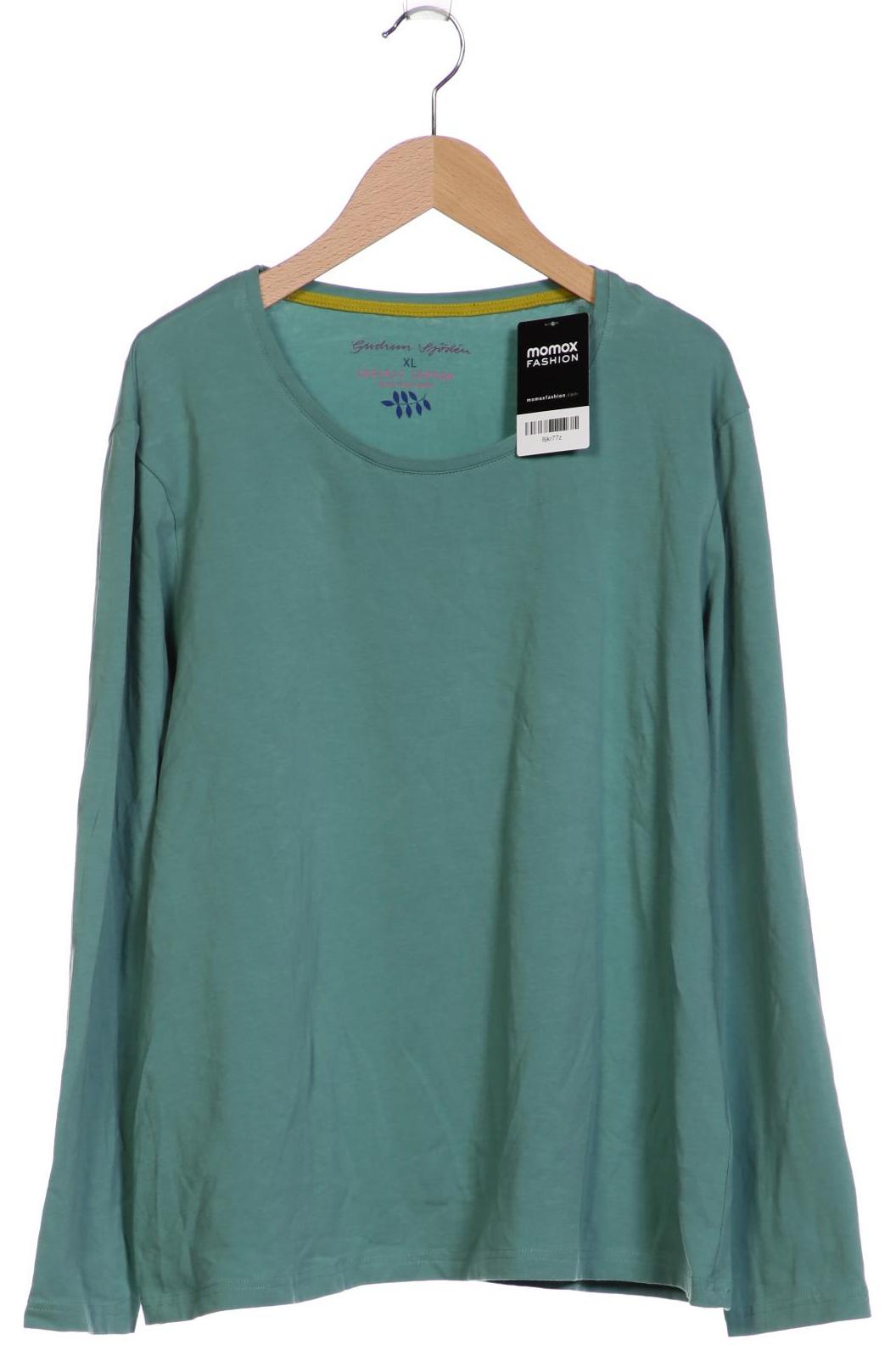 

Gudrun Sjödén Damen Langarmshirt, grün, Gr. 44