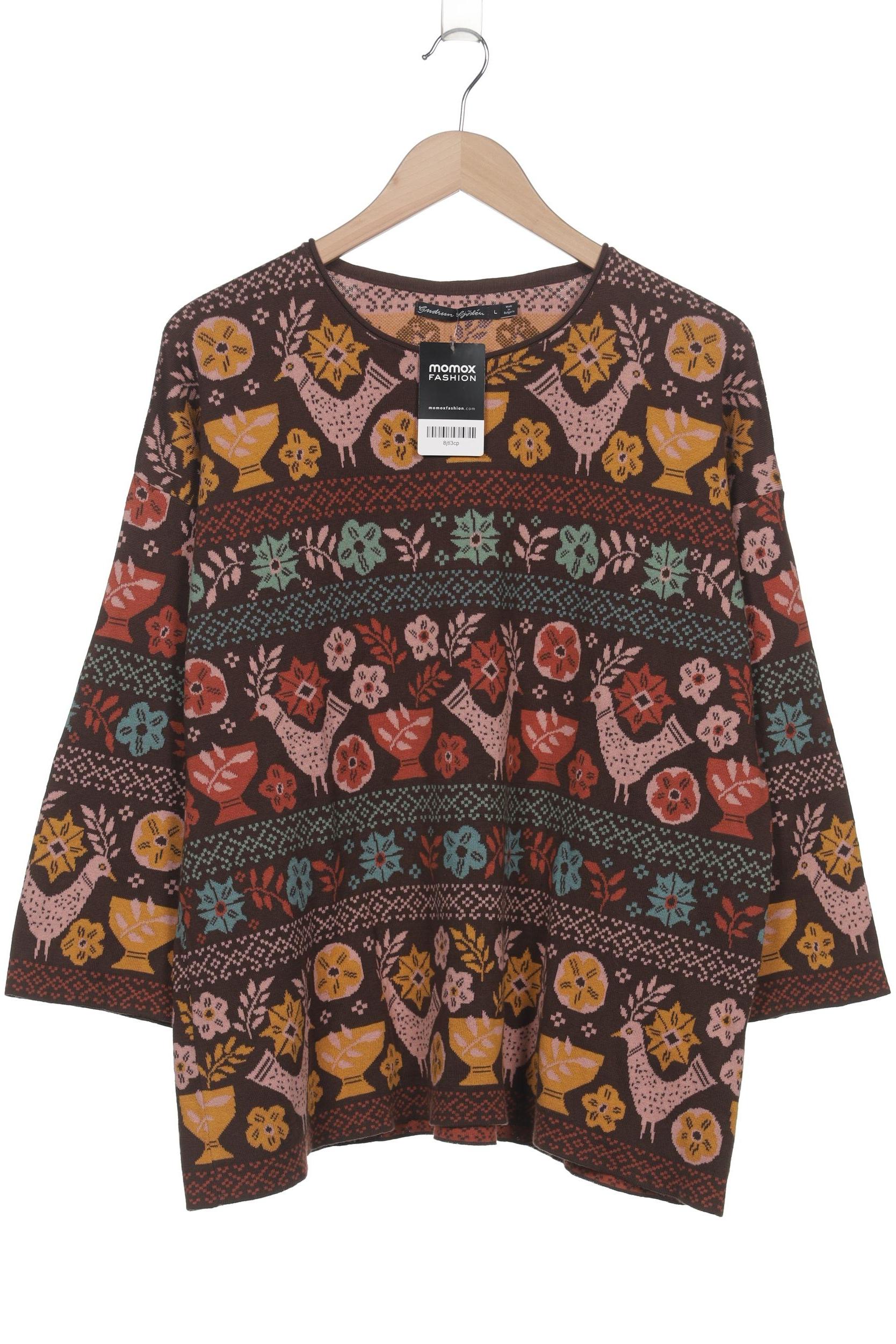 

Gudrun Sjödén Damen Pullover, braun, Gr. 42