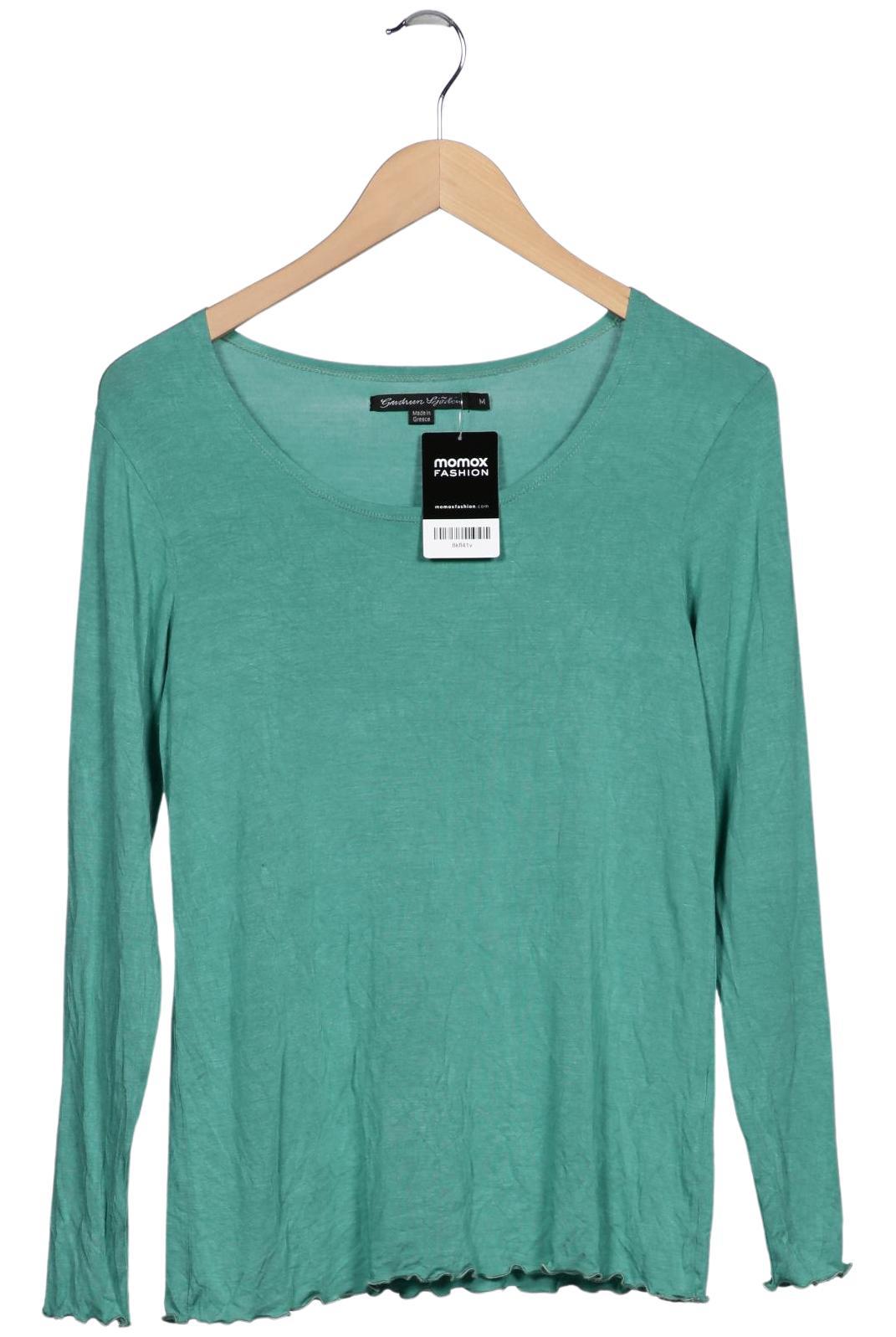 

Gudrun Sjödén Damen Langarmshirt, grün, Gr. 38