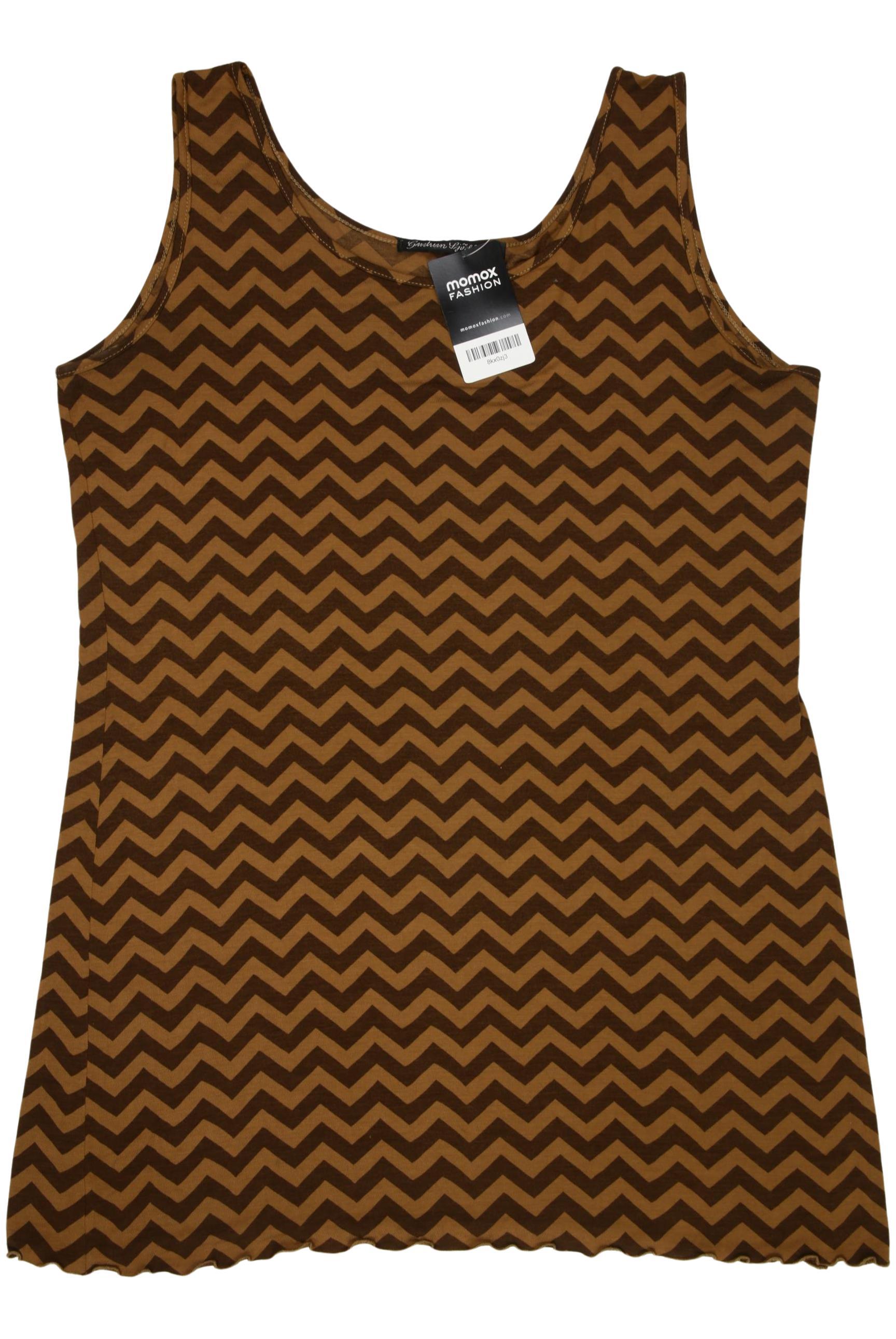 

Gudrun Sjödén Damen Top, braun, Gr. 44