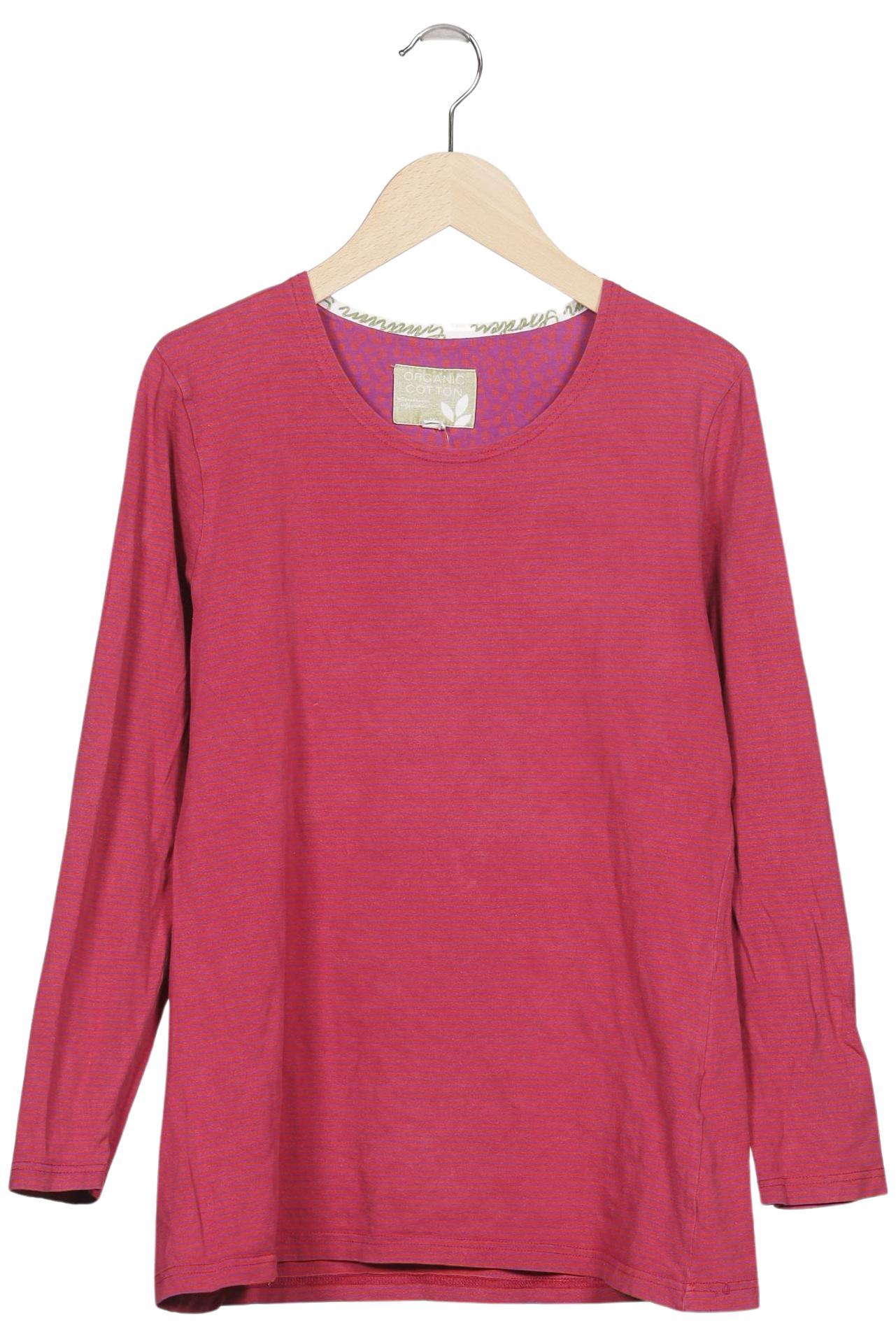 

Gudrun Sjödén Damen Langarmshirt, pink, Gr. 38