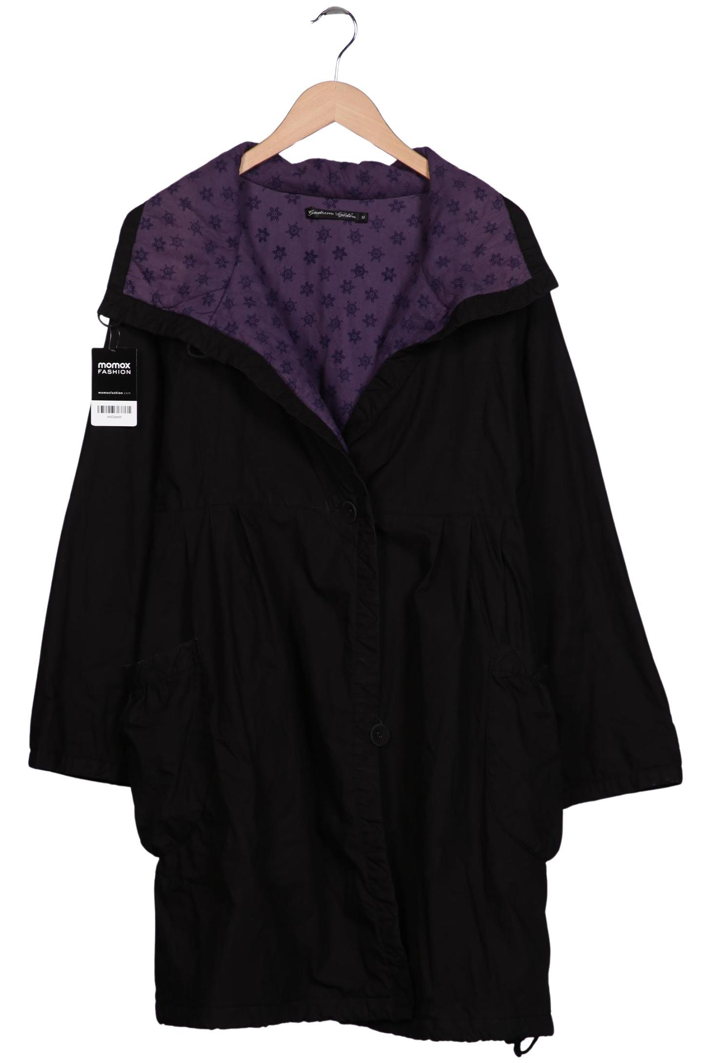 

Gudrun Sjödén Damen Mantel, schwarz, Gr. 38