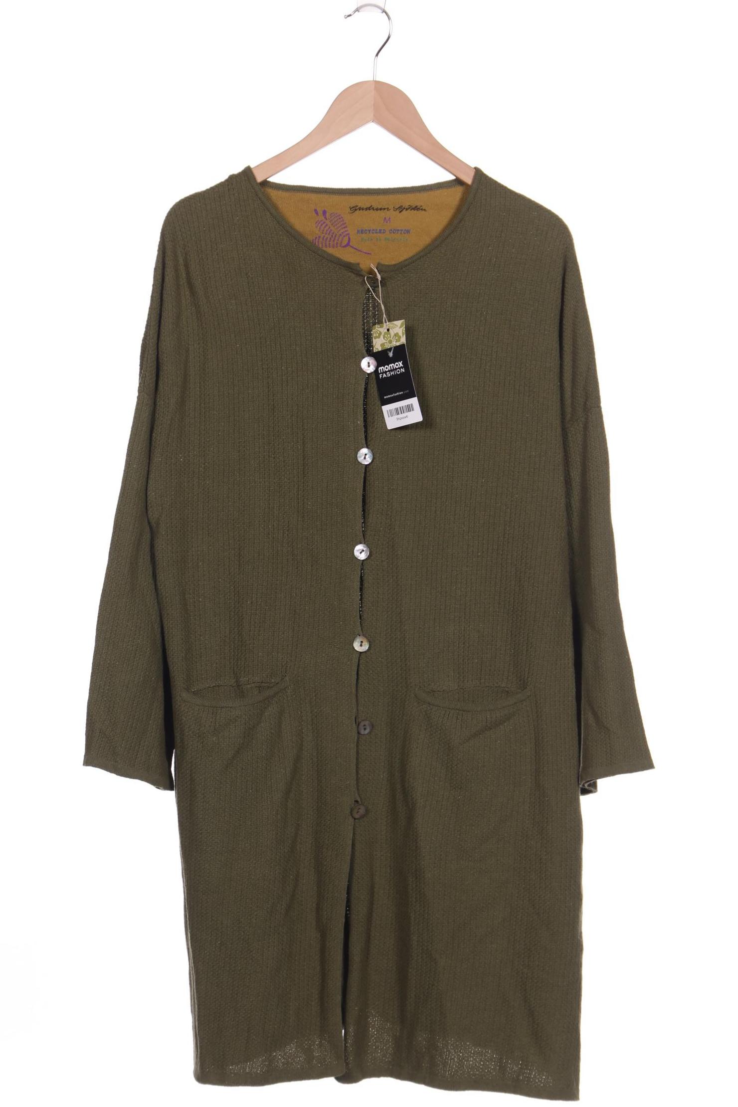 

Gudrun Sjödén Damen Strickjacke, grün, Gr. 38