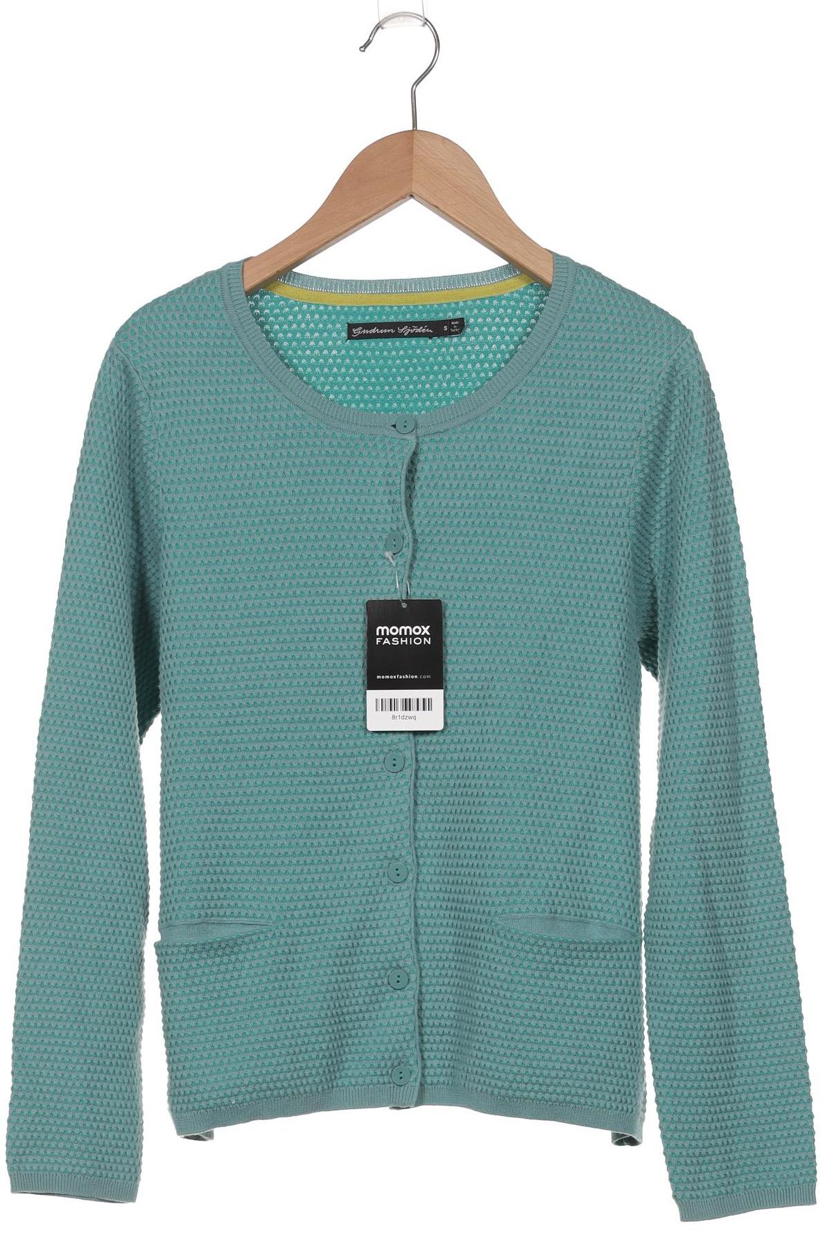 

Gudrun Sjödén Damen Strickjacke, türkis, Gr. 36