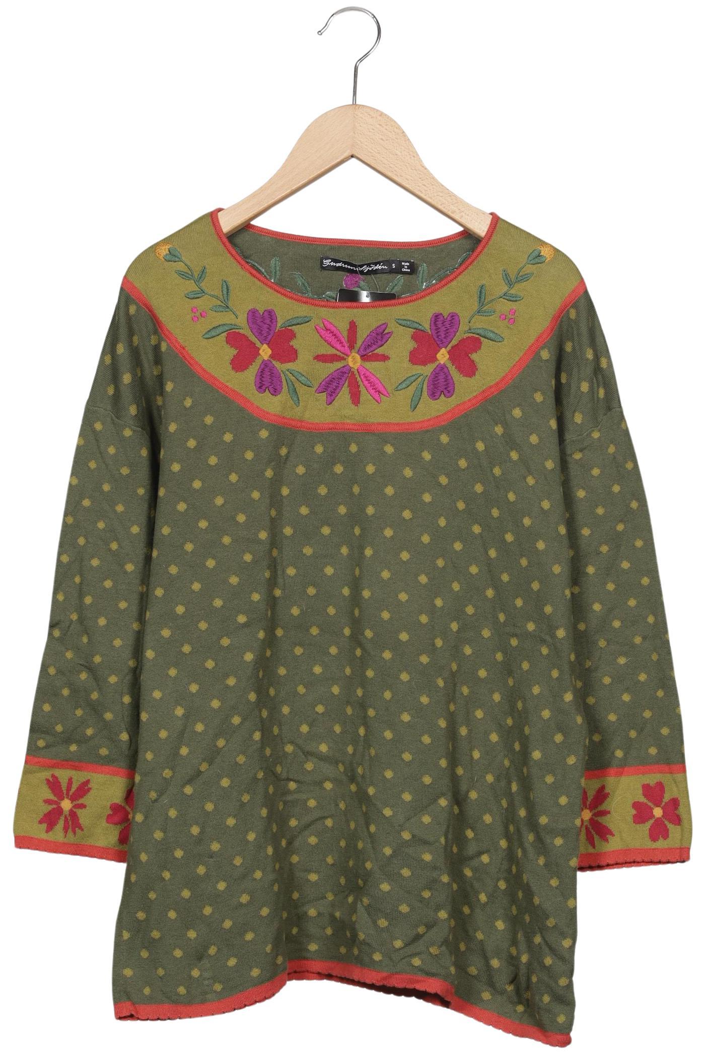 

Gudrun Sjödén Damen Pullover, grün, Gr. 36