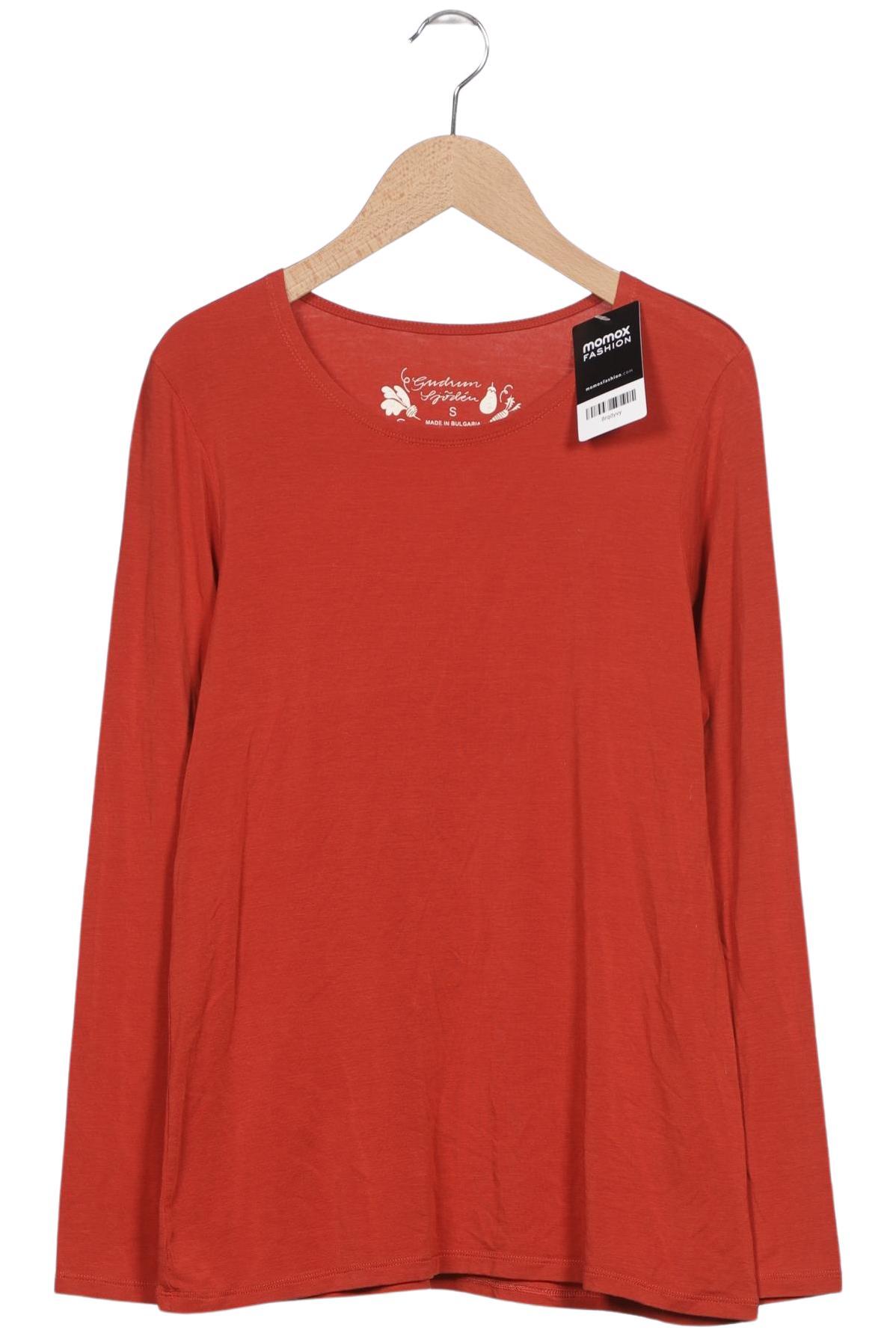 

Gudrun Sjödén Damen Langarmshirt, rot, Gr. 36