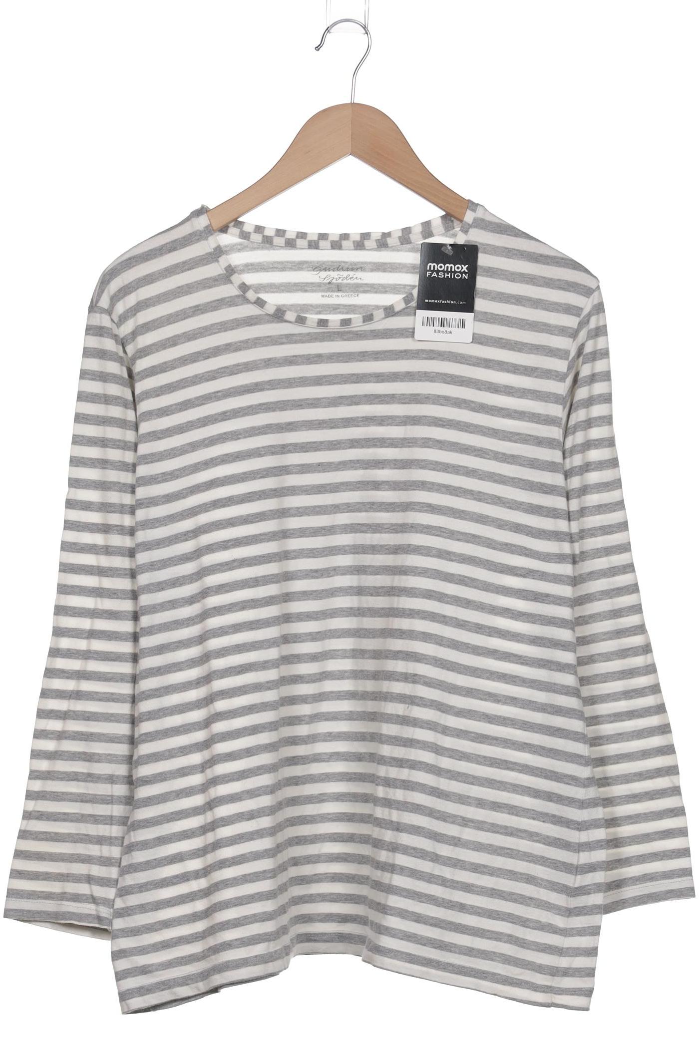 

Gudrun Sjödén Damen Langarmshirt, grau, Gr. 42