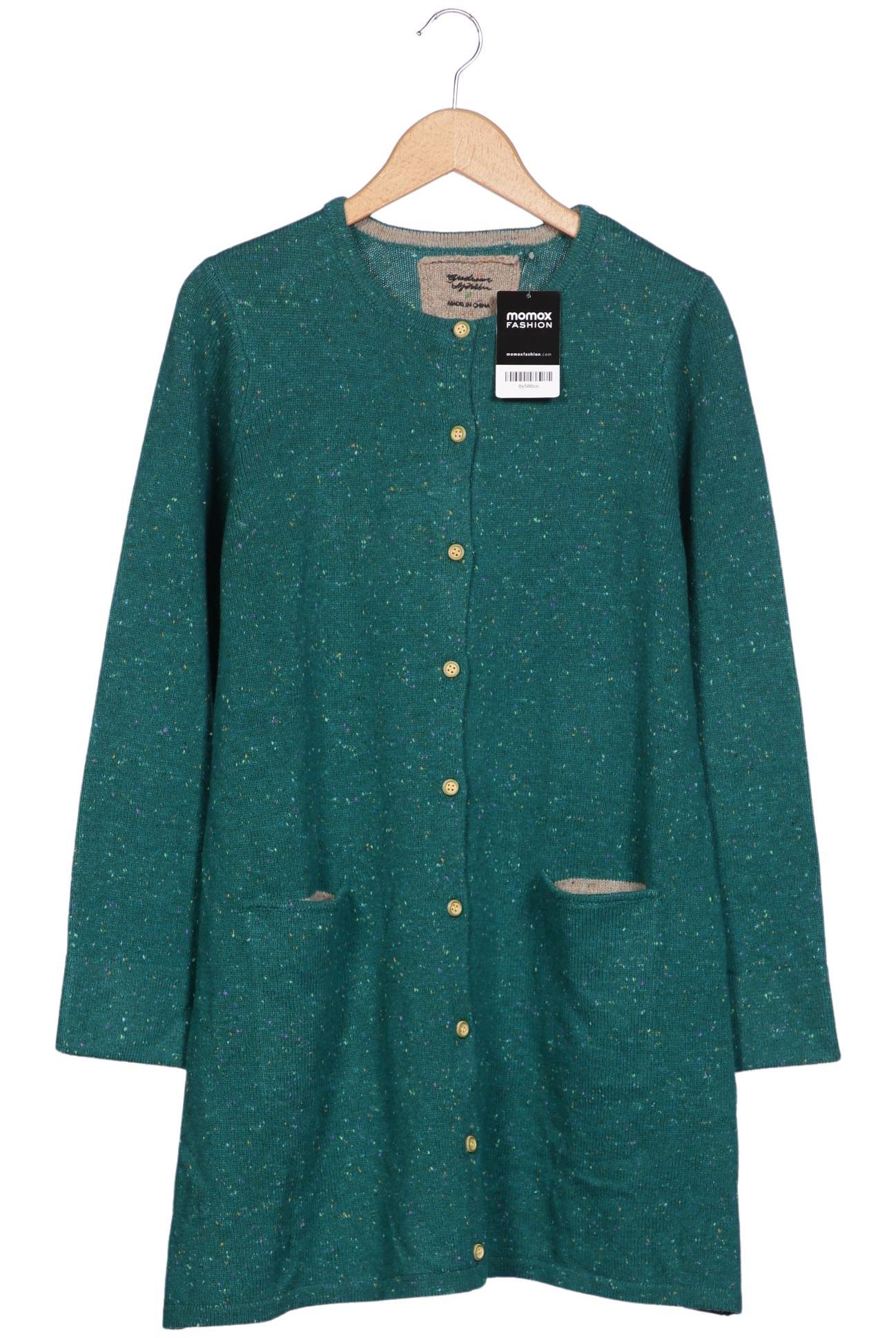 

Gudrun Sjödén Damen Strickjacke, grün, Gr. 38