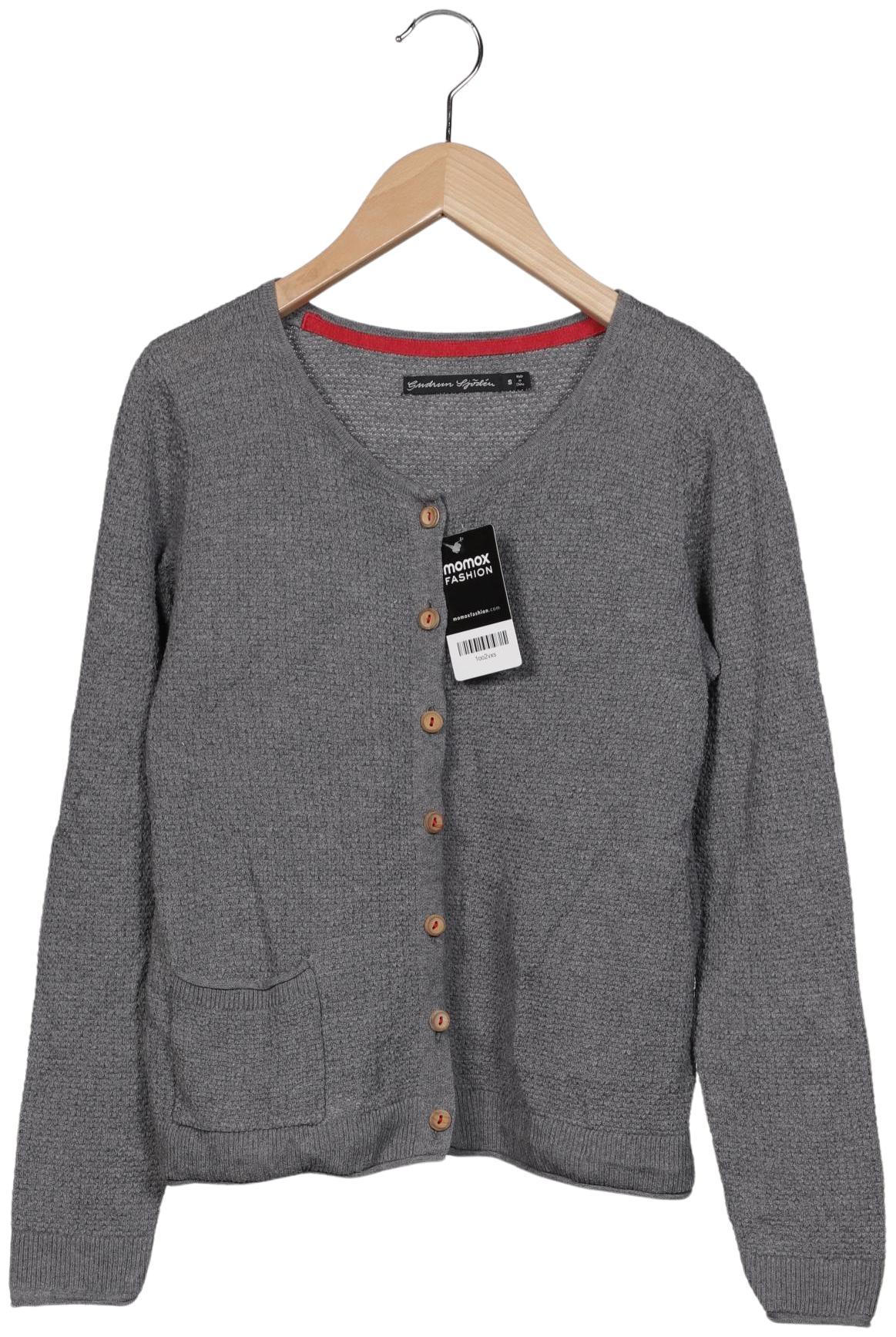 

Gudrun Sjödén Damen Strickjacke, grau, Gr. 36