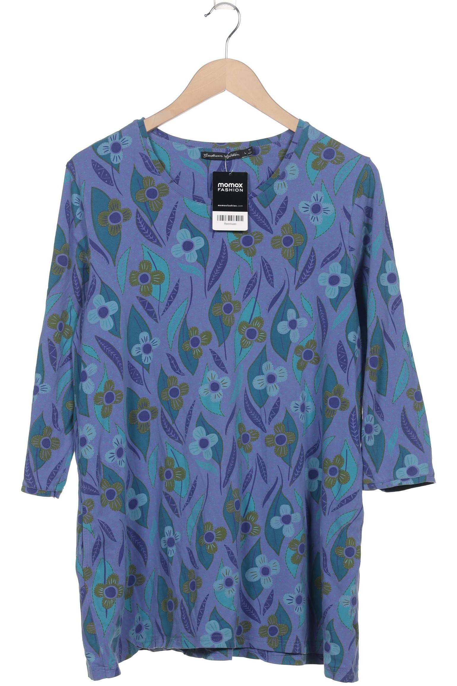 

Gudrun Sjödén Damen Langarmshirt, flieder, Gr. 42
