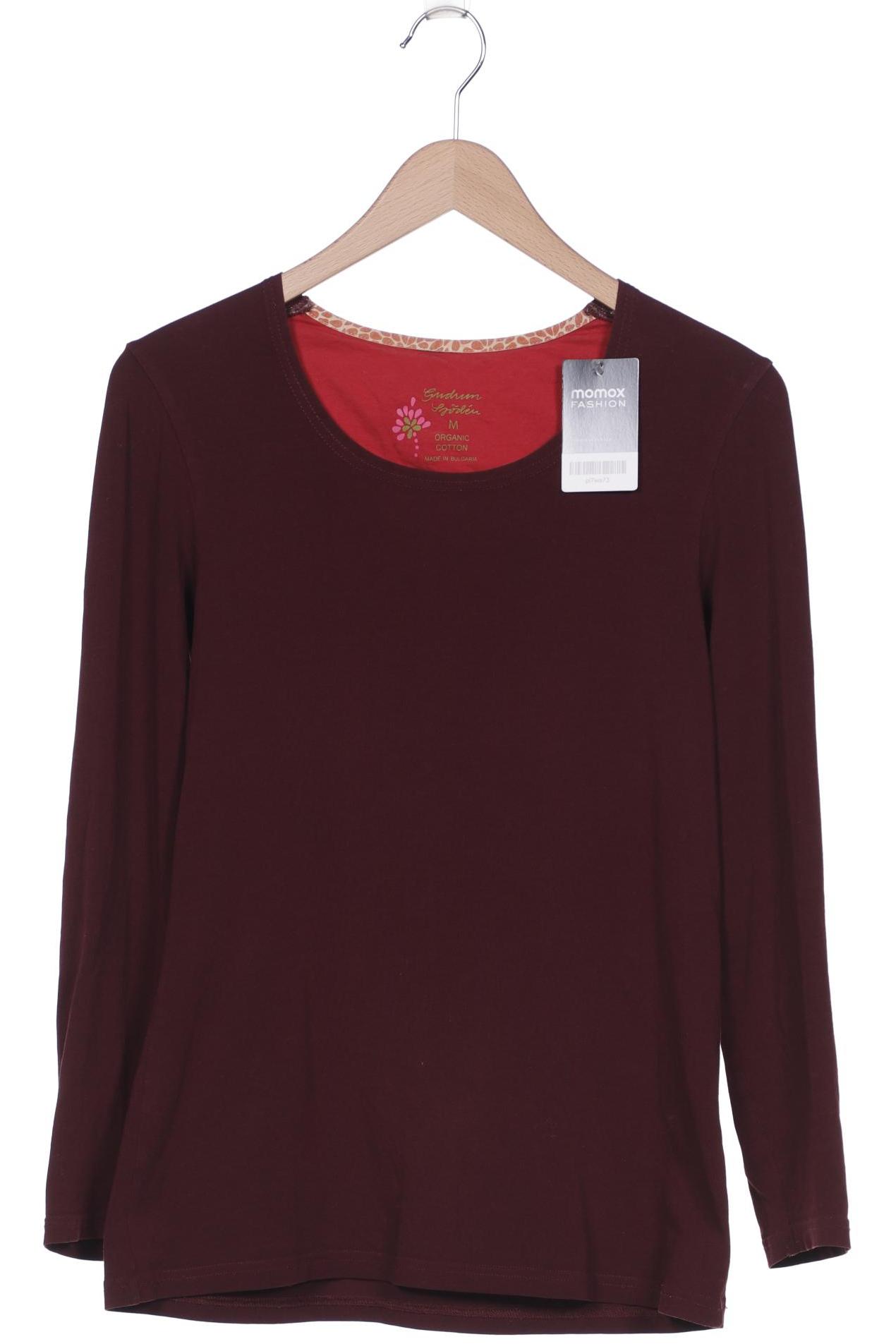 

Gudrun Sjödén Damen Langarmshirt, bordeaux, Gr. 38