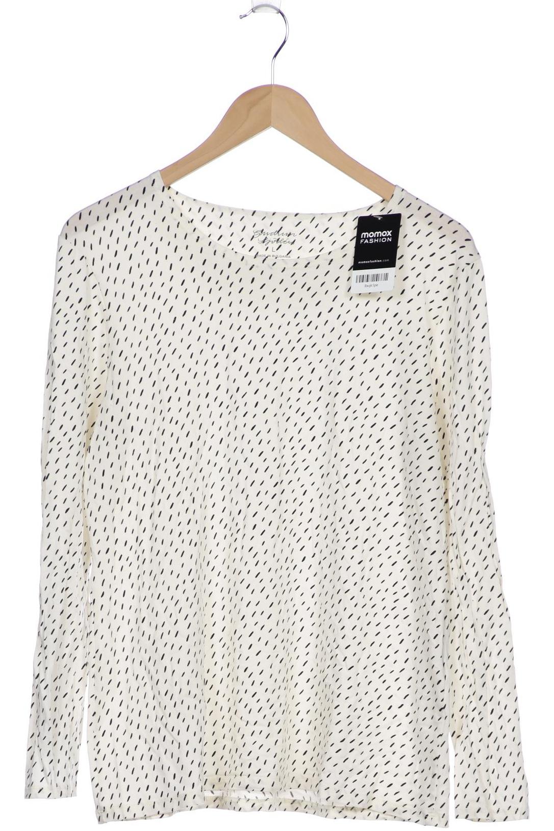 

Gudrun Sjödén Damen Langarmshirt, cremeweiß