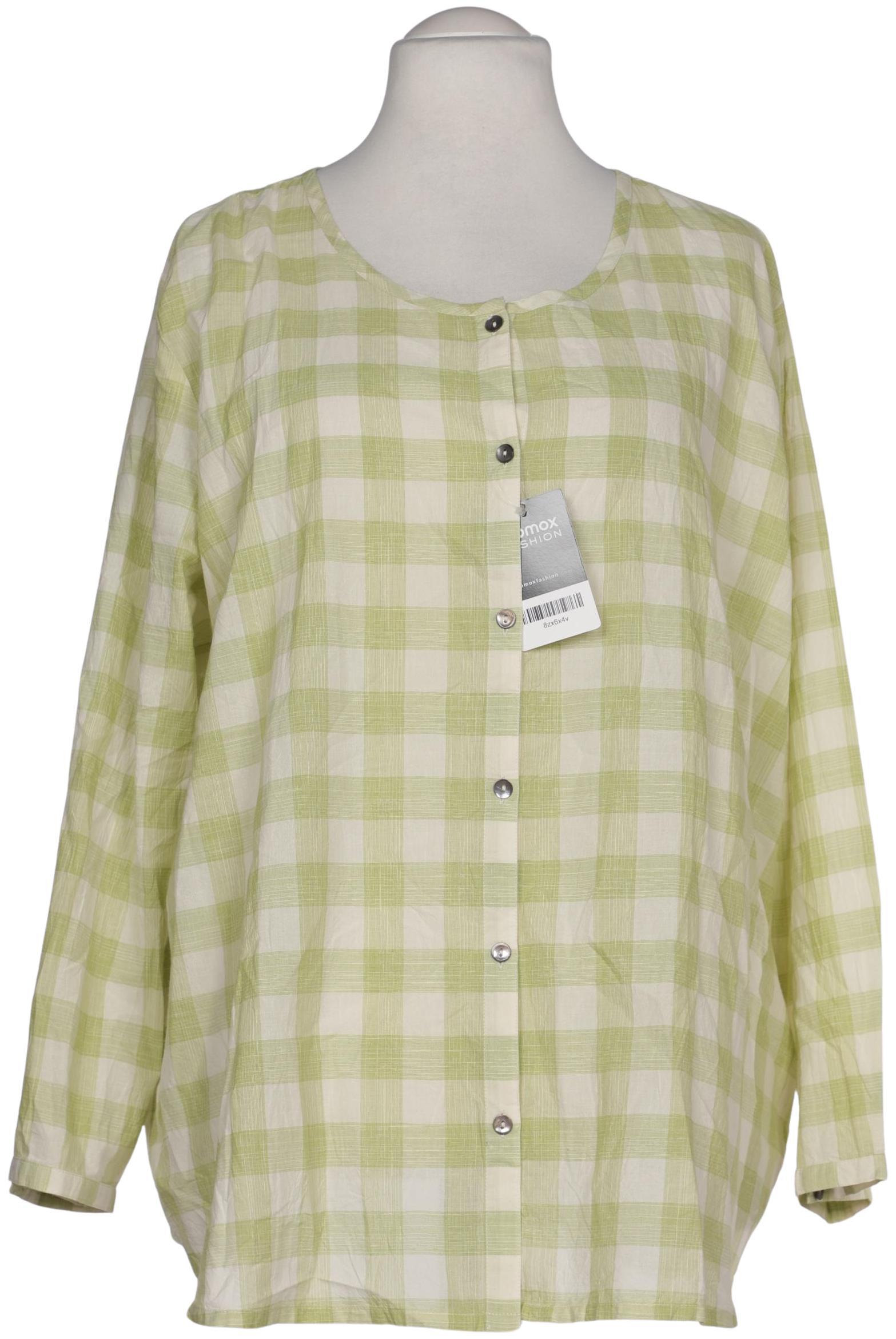 

Gudrun Sjödén Damen Bluse, grün, Gr. 52
