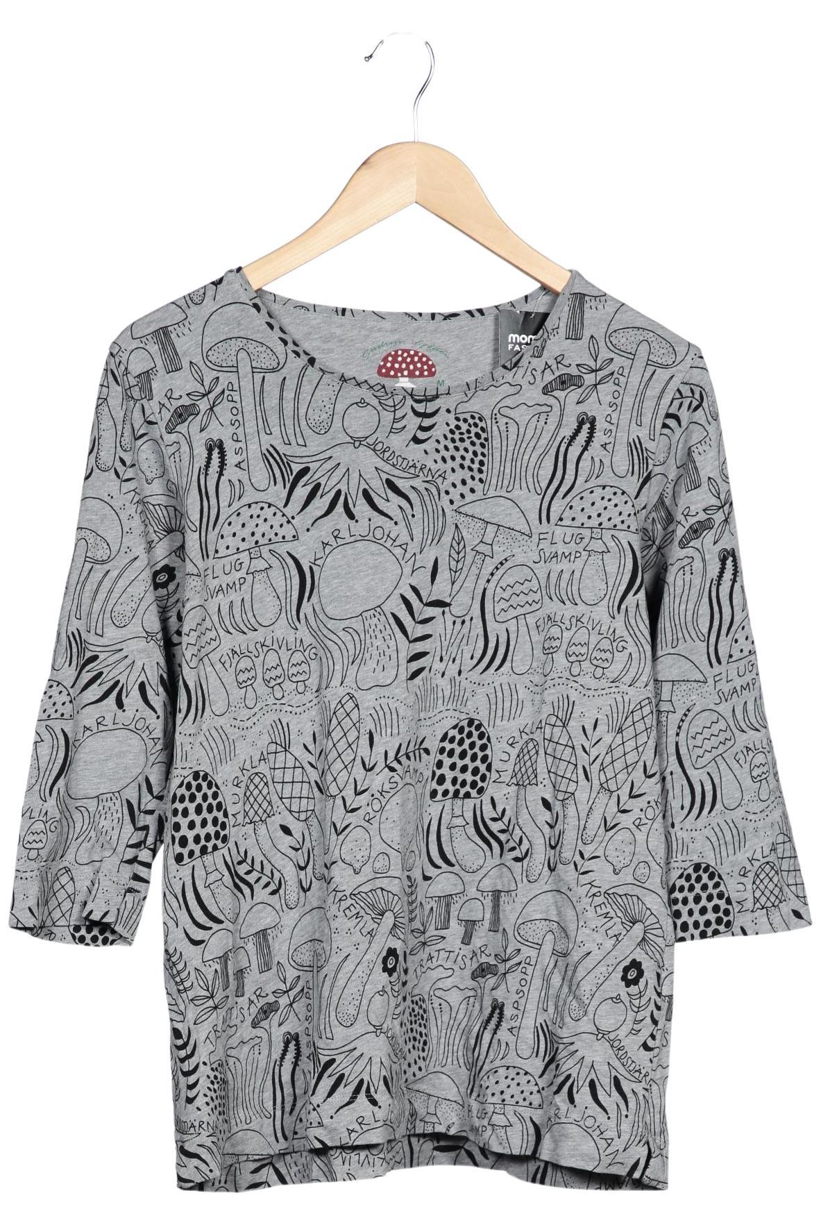 

Gudrun Sjödén Damen Langarmshirt, grau, Gr. 38