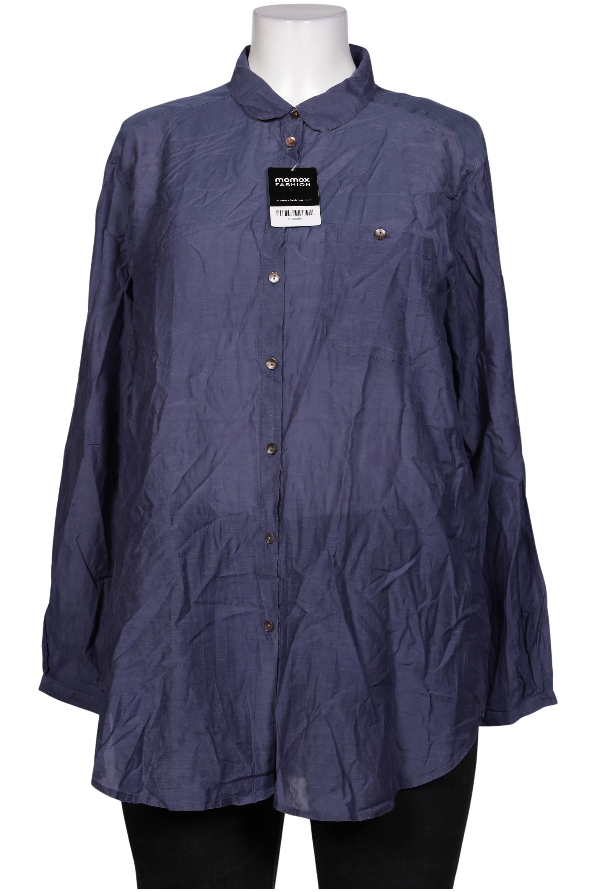 

Gudrun Sjödén Damen Bluse, marineblau, Gr. 44