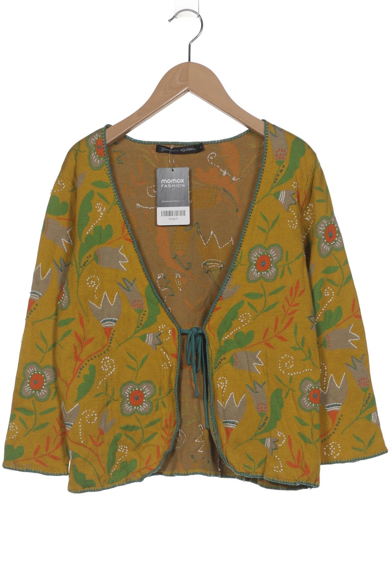 Thumbnail - Gudrun Sjödén Damen Strickjacke, gelb, Gr. 36