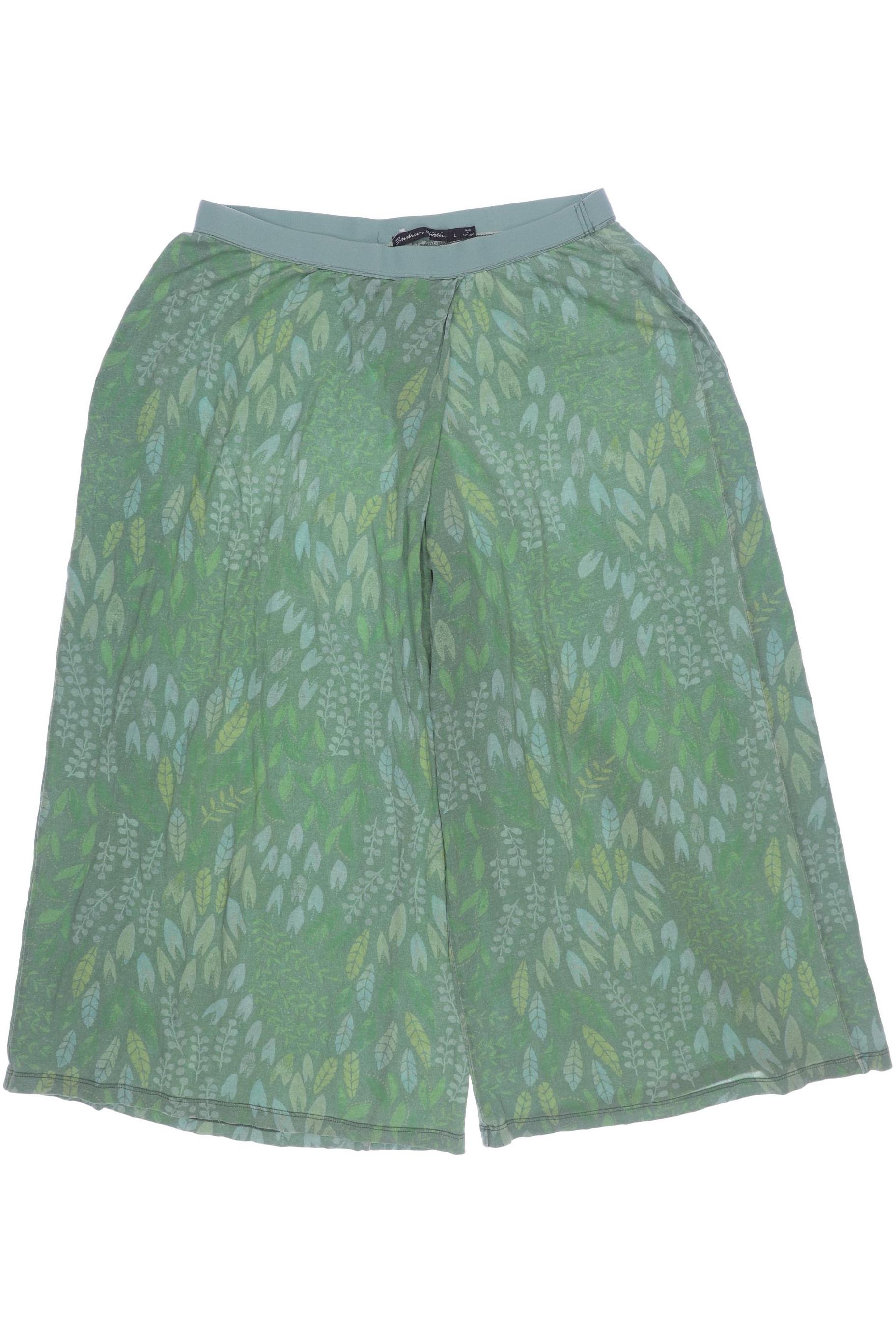 

Gudrun Sjödén Damen Stoffhose, grün, Gr. 0