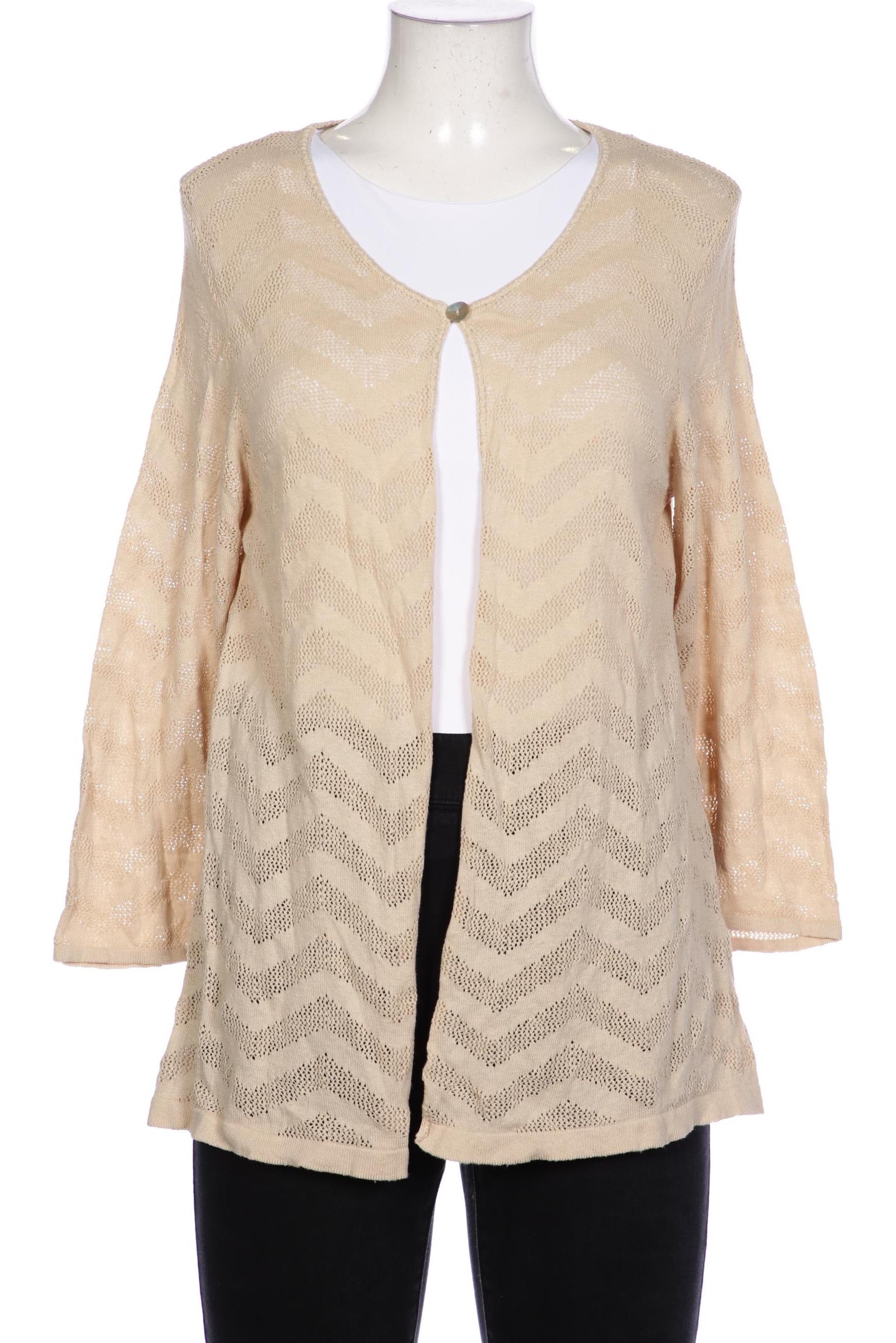 

Gudrun Sjödén Damen Strickjacke, beige, Gr. 42