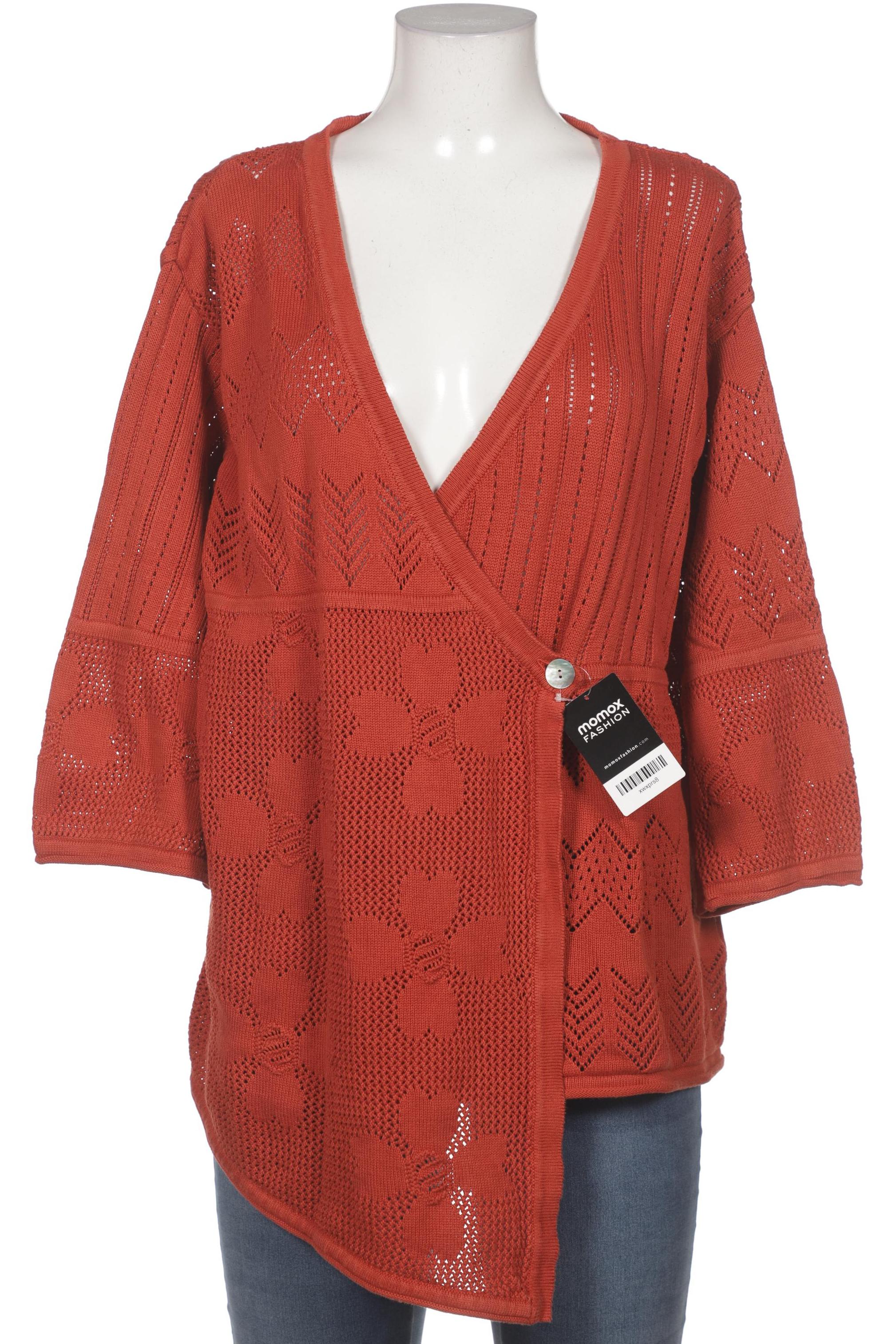 

Gudrun Sjödén Damen Strickjacke, rot, Gr. 42